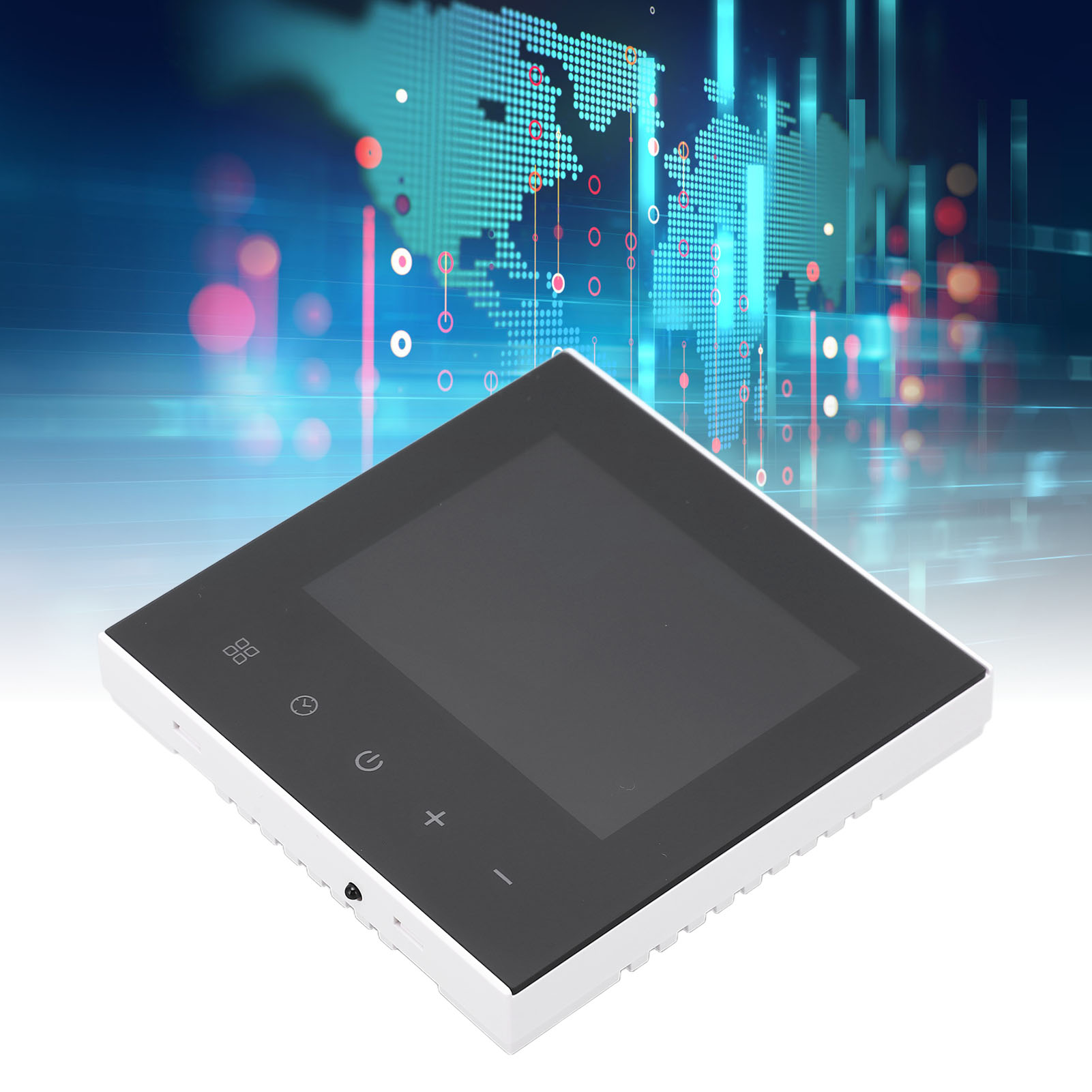 Intelligenter Unterputz-thermostat Modell 86, Touchscreen-thermostat Mit Sprachsteuerung Und App, Fernsteuerbarer Thermostat, 100–240 V