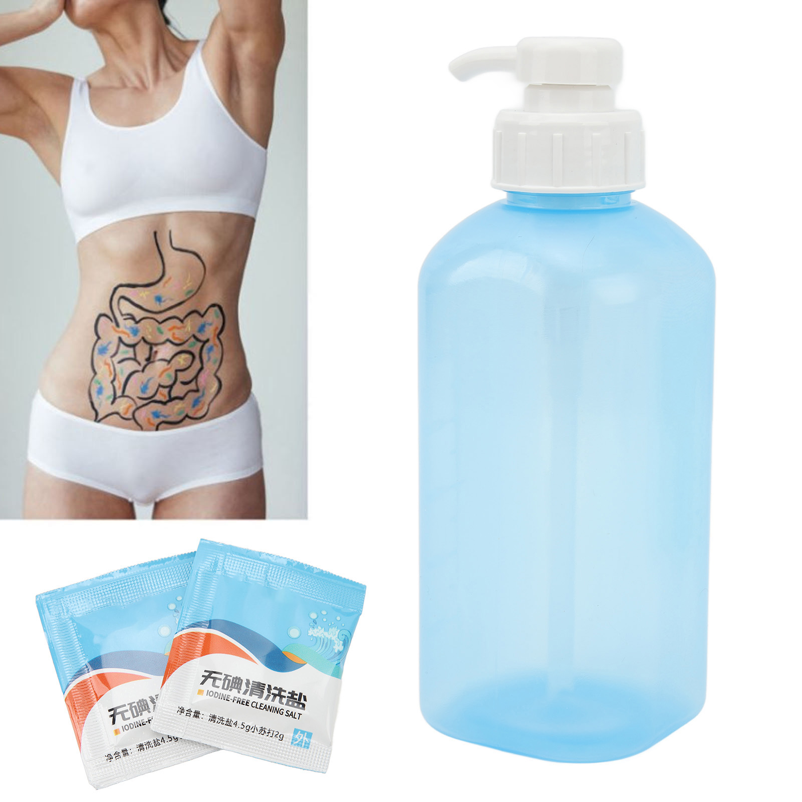Druck-darmirrigator Für Den Heimgebrauch - Ein Gesundheits- Und Wellnessgerät Zur Reinigung, Waschung Und Spülung Des Darms, Auch Mittels Einlauf.