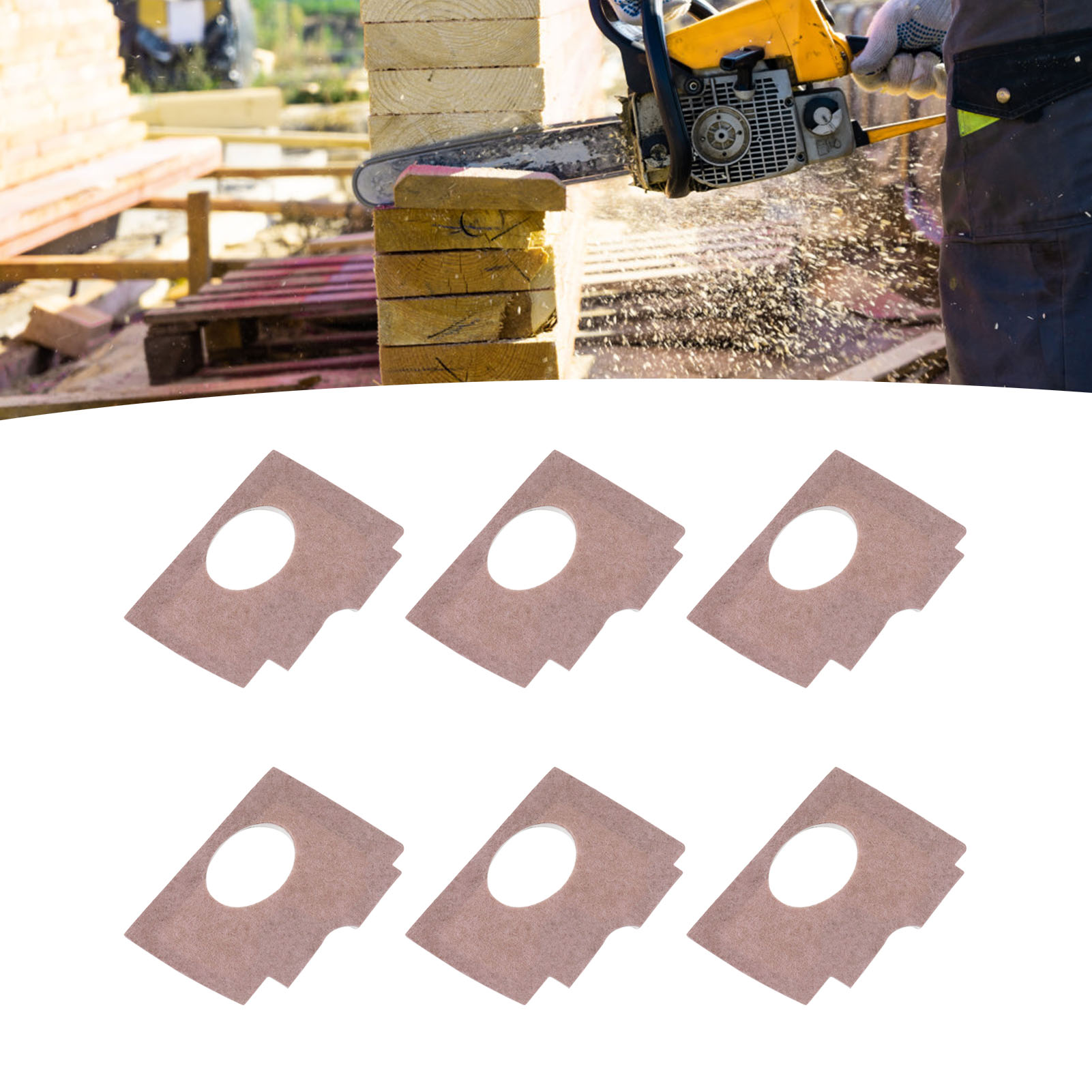 Eine Packung Mit 6 Stück Ist Geeignet Für Die Stihl Kettensägen 018, Ms180, 017, Ms170, Ms180c Und Ms 180/170.