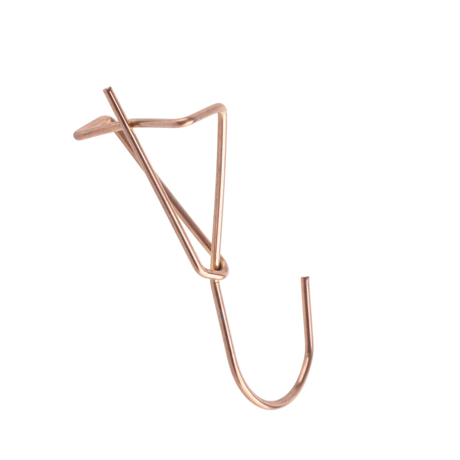 Gartenhaken Zum Aufhängen Von Blumentöpfen – Edelstahlhaken In Roségold-optik. Empfohlen Für Terrakottatöpfe, Geeignet Für Töpfe Mit Einem Durchmesser Von 10 Bis 20 Cm, Maximale Tragkraft 0,3 Kg.