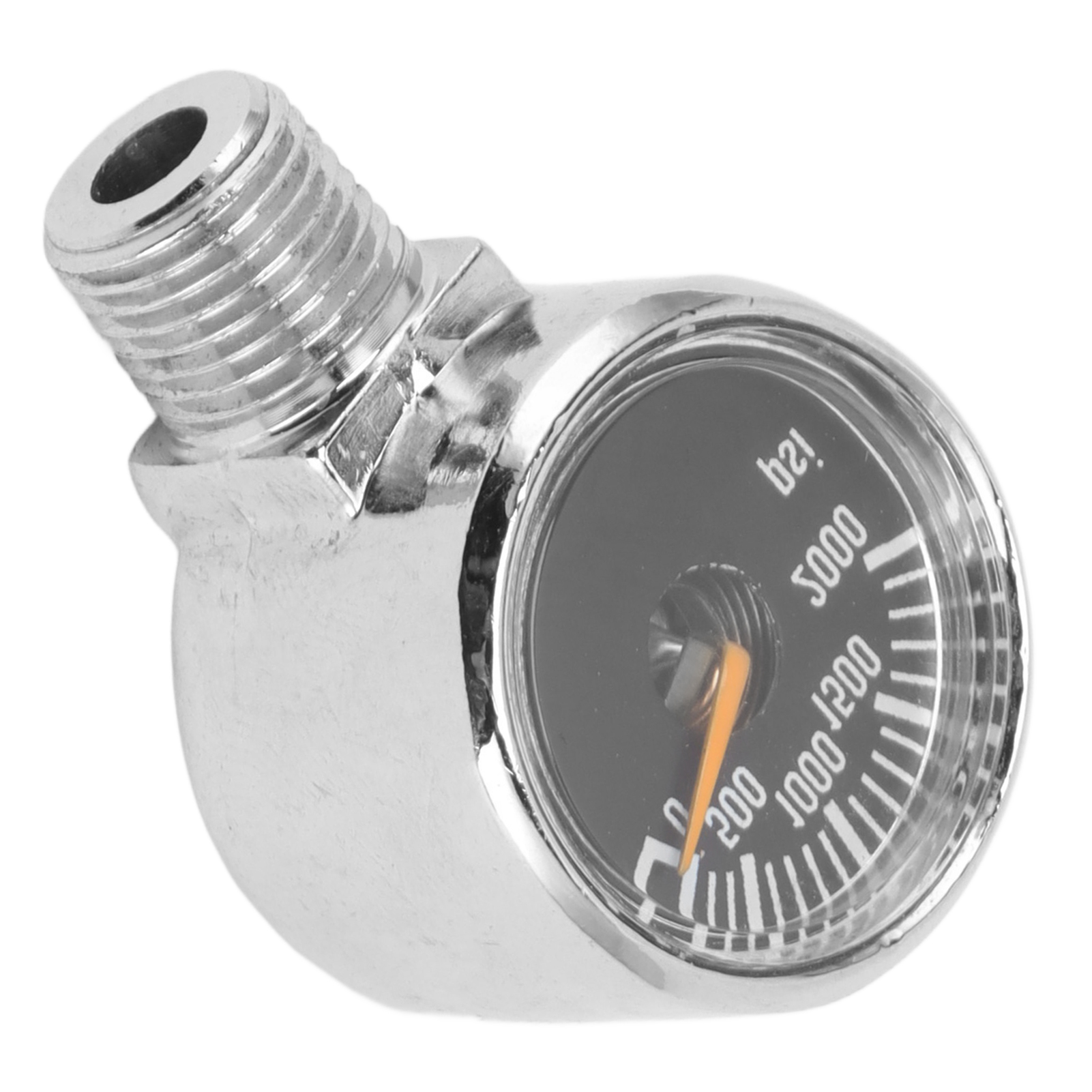 Geeignet Zum Befüllen Von Co2-kartuschen Mit 1/8 Npt-gewinde An Der Seite, Schwarzes 2000 Psi Manometer.