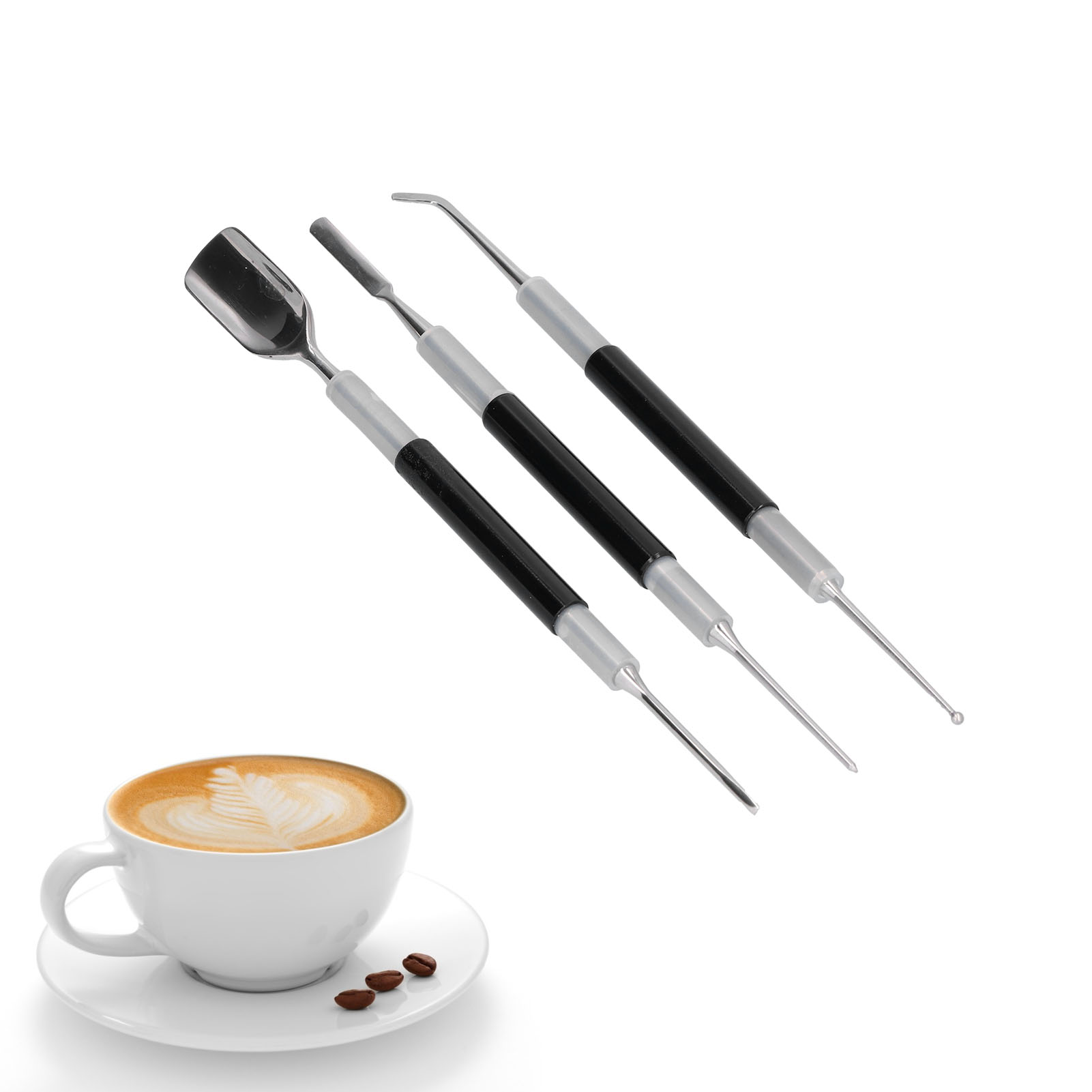 Latte-art-nadel, Stiftspitze, Latte-art-nadel Aus Edelstahl 304, Latte-carving-nadel