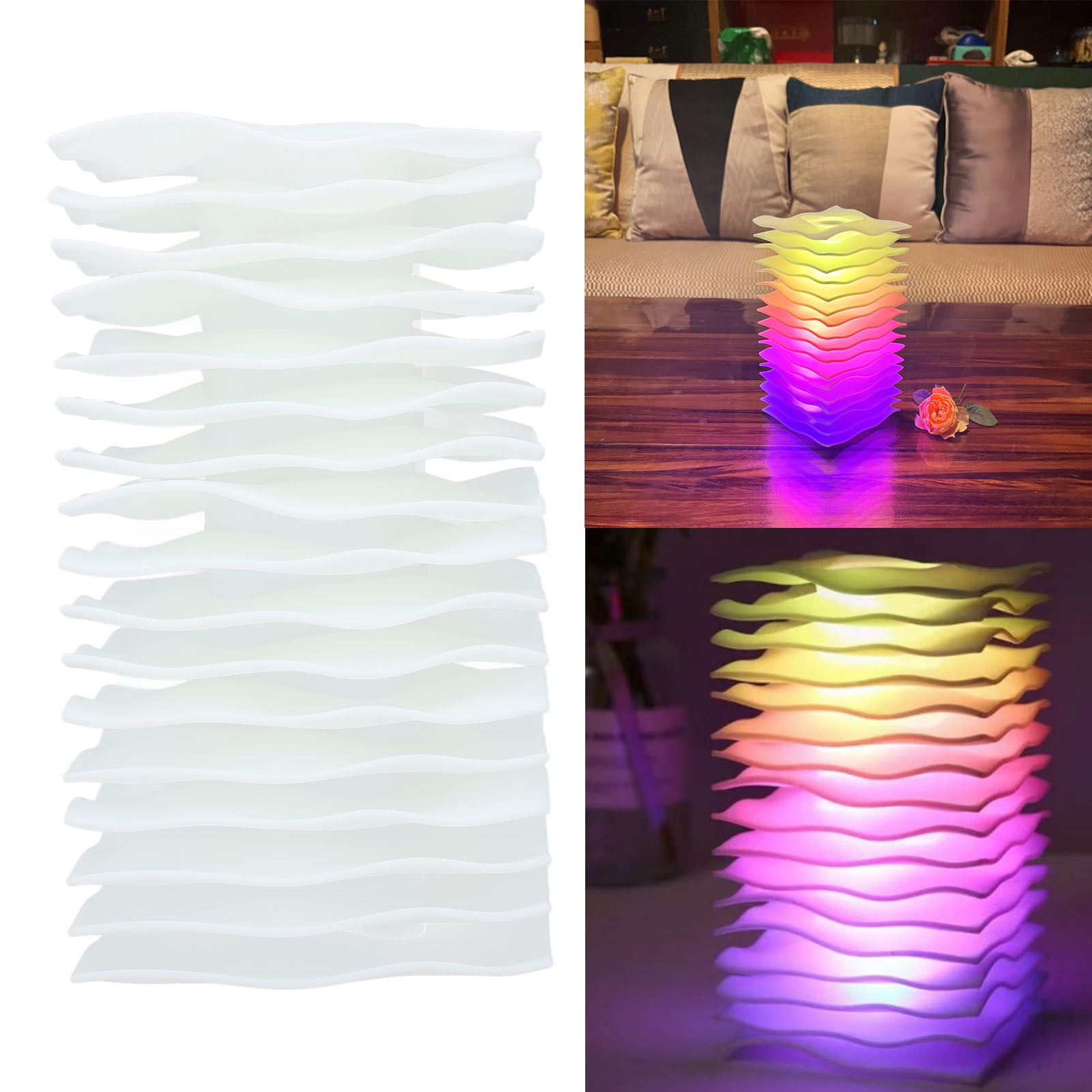 Rgb-nachtlicht Für Stimmungsvolle Innenbeleuchtung, Ideal Für Kinderzimmer Und Spielzeugläden.