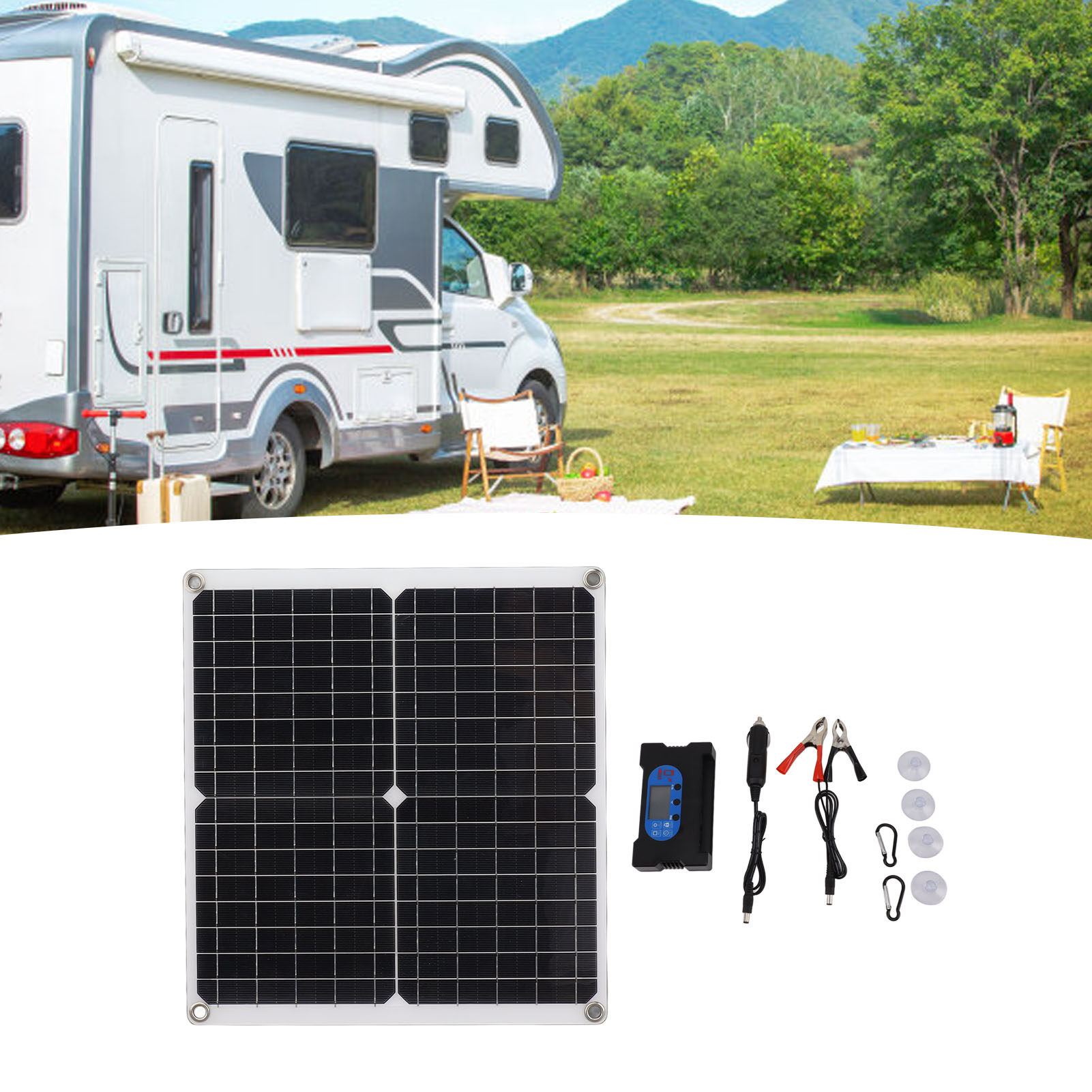 Smart-kit Mit Controller, Direktantrieb Ohne Batterie, Einzelner 25-w-quarz