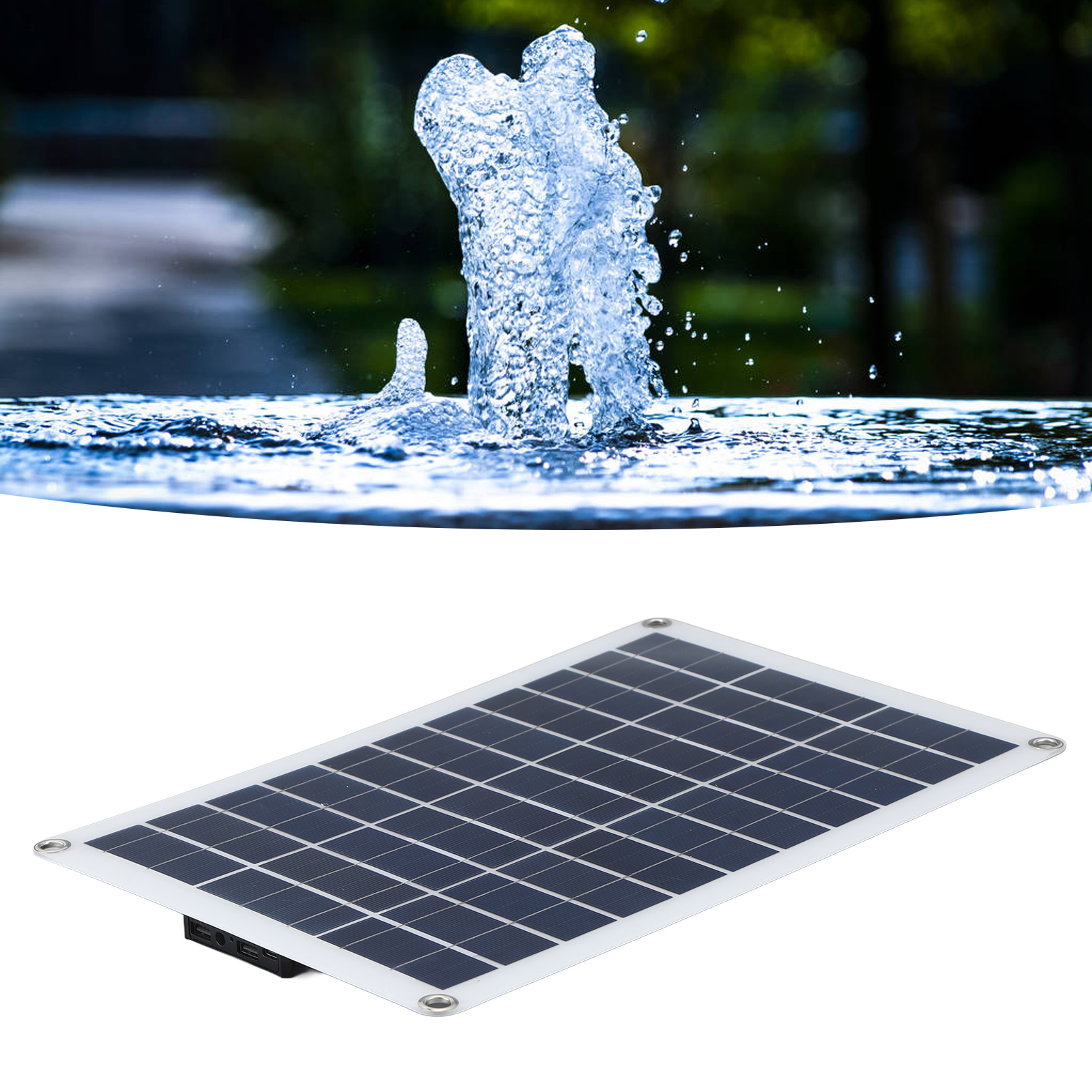 12-v-solarwasserpumpe – Dauerbetrieb, Geräuscharm, 4-punkt-bürstenlos-gleichstrom-kit