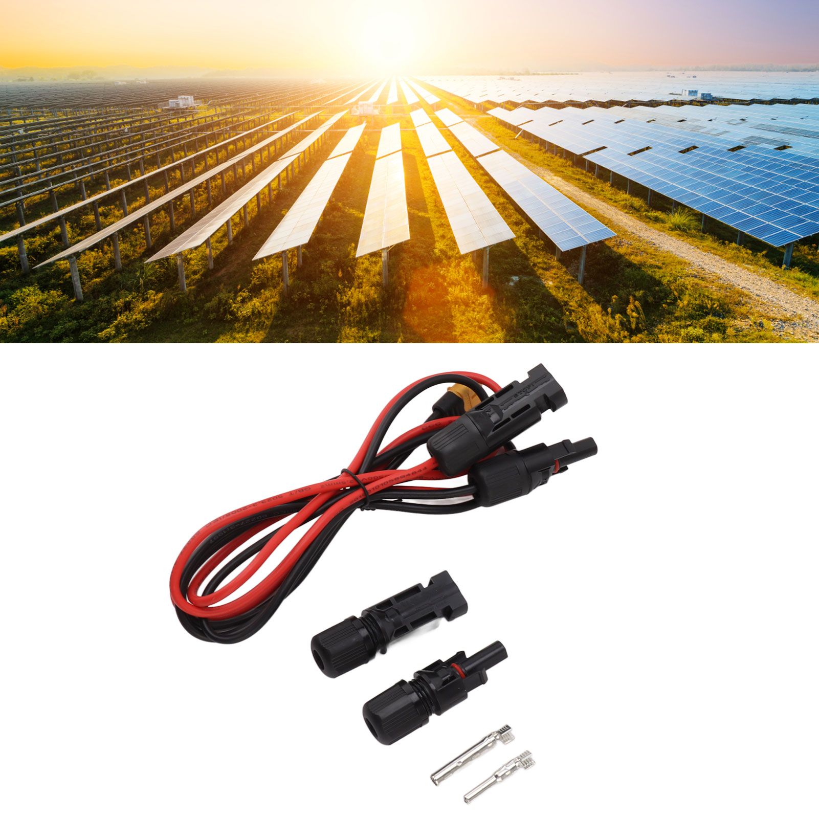 Der Mc4-zu-xt60-stecker Ermöglicht Die Verwendung Von Photovoltaik-ladekabeln Und Energiespeicherkabeln.