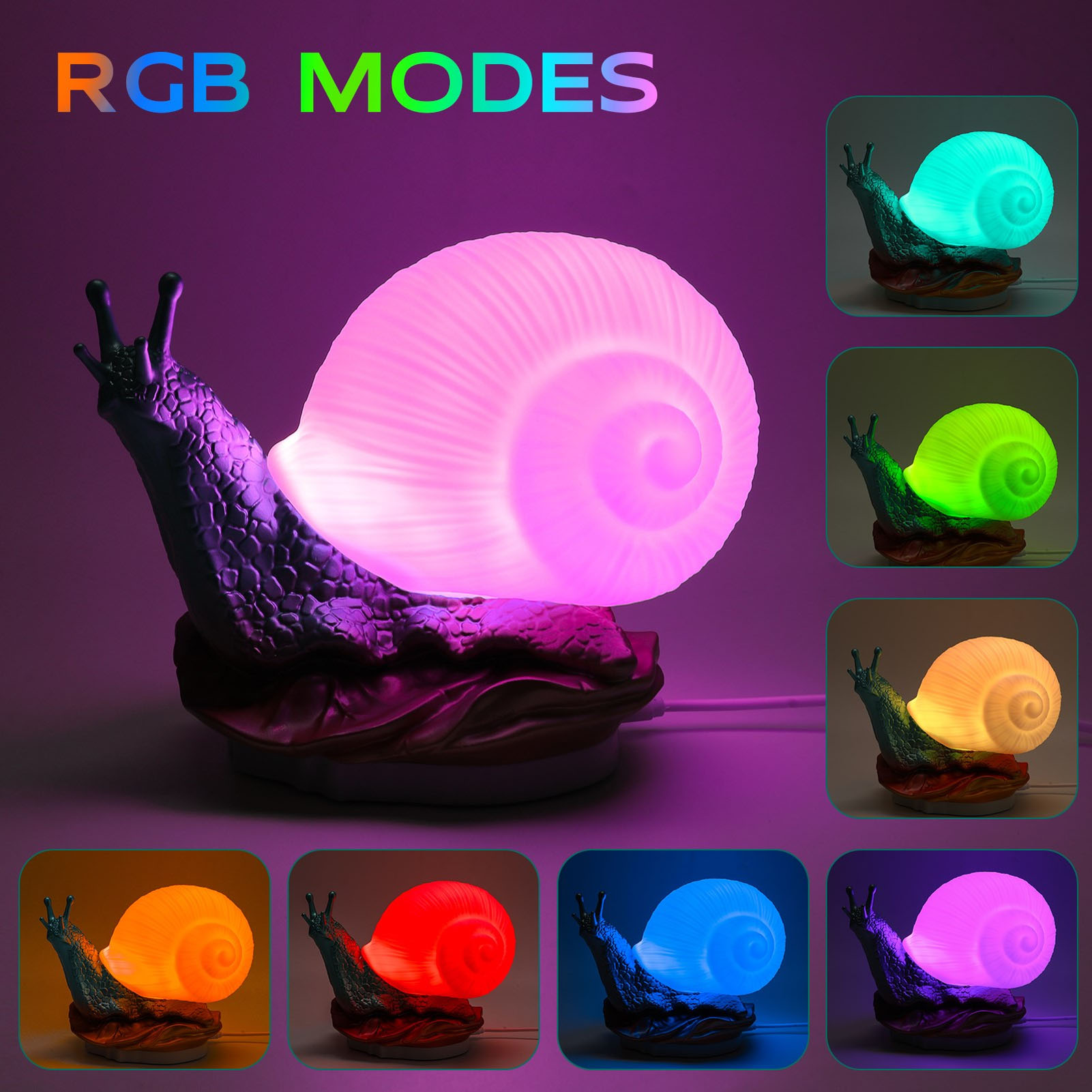 Nachtlicht In Form Einer Muschel Und Einer Schnecke, Dekoratives Und Kreatives Nachtlicht, Dekorative Lampe, Geschenk Für Kinder, Schreibtisch-nachtlicht.