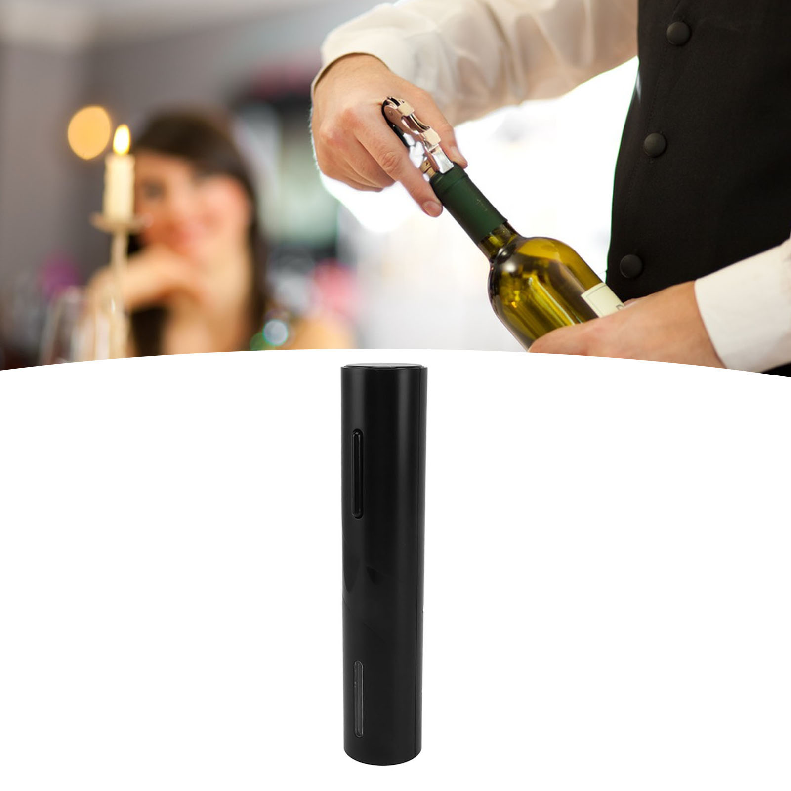 Set Aus Vier Elektrischen Korkenziehern, Weinaccessoire-set