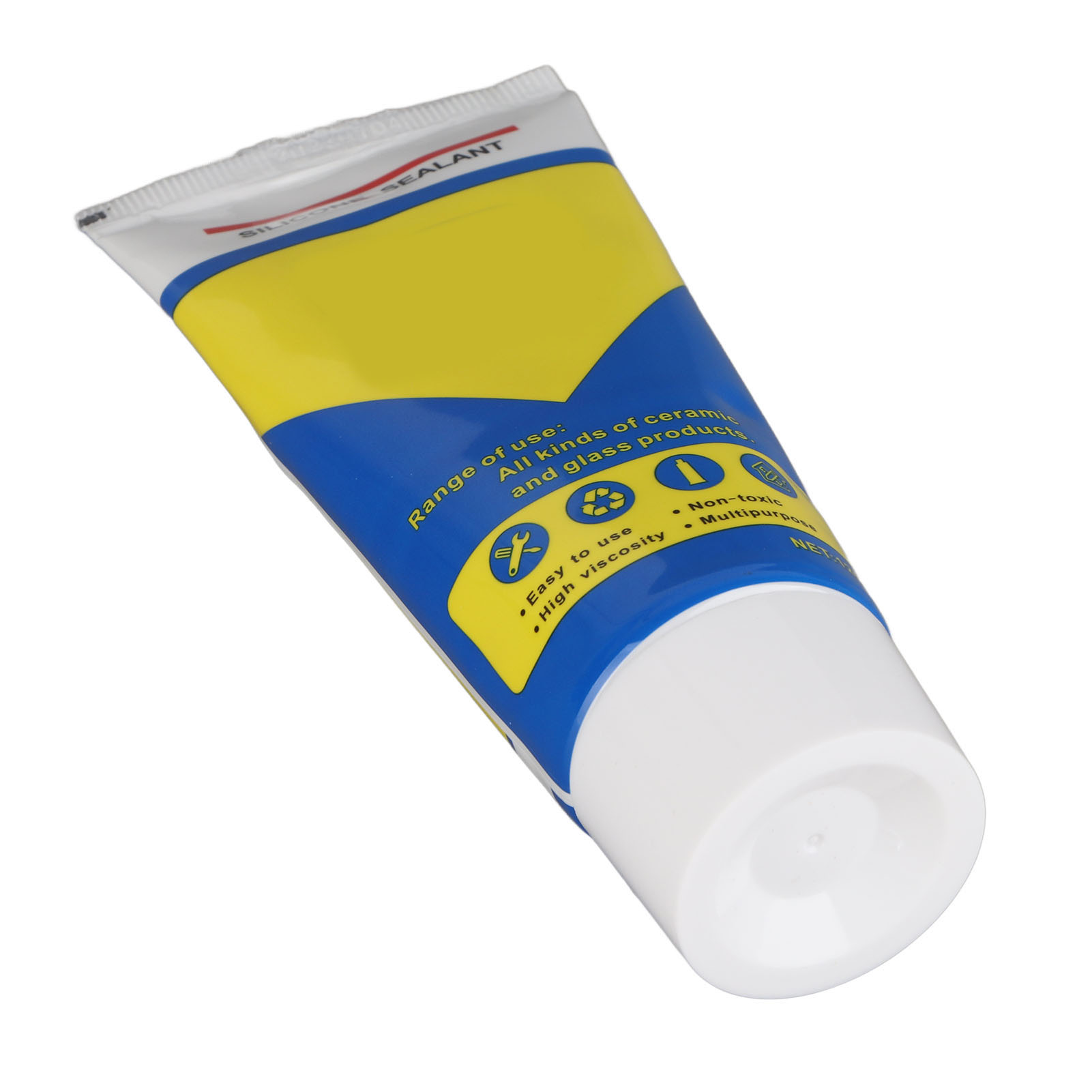 Dichtmittel, Glaskleber, Wc-dichtmittel, Wasserdicht Und Schimmelresistent, Weiß Und Transparent, Geeignet Für Den Hausgebrauch In Küchen, Badezimmern, Türen Und Fenstern, 120 Ml.