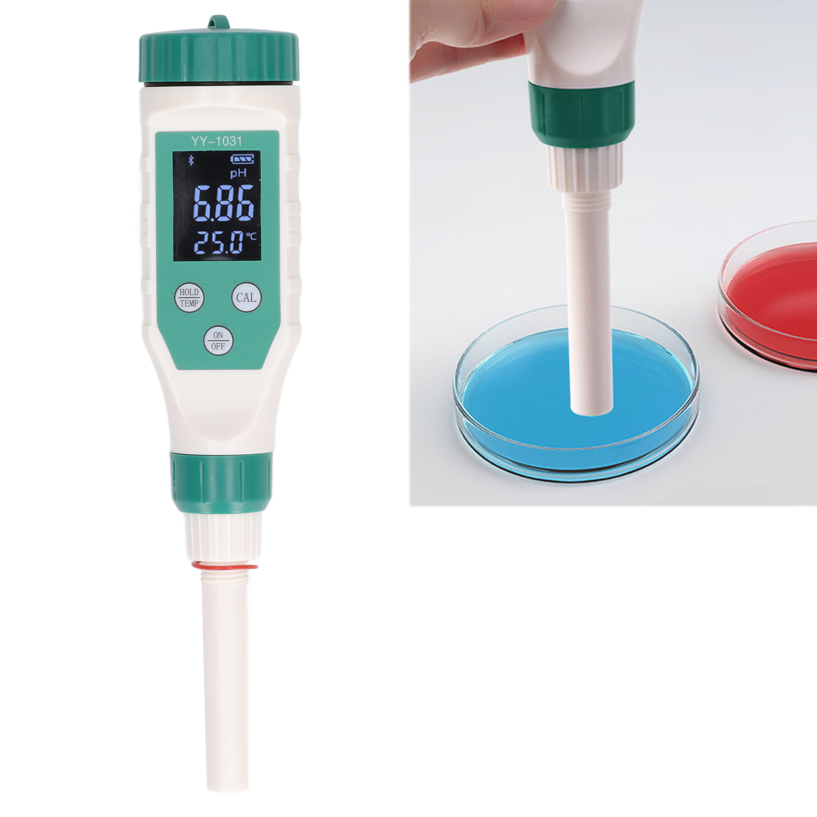 Bluetooth-ph-meter Mit App, Säure-basen-tester Für Sauerteig, Ph-meter Für Teig