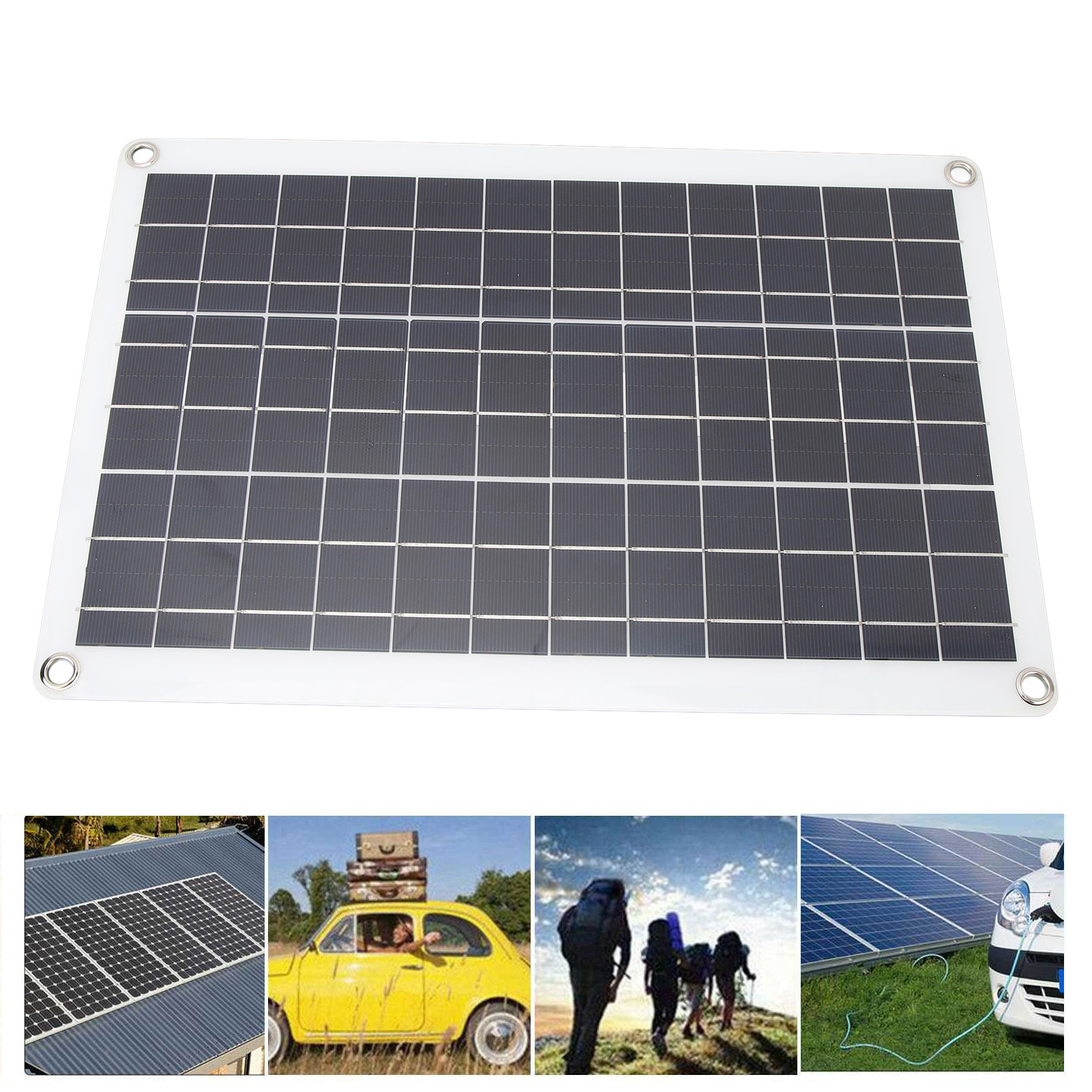 18w 18v Polykristallines Kompaktes Photovoltaik-stromerzeugungssystem