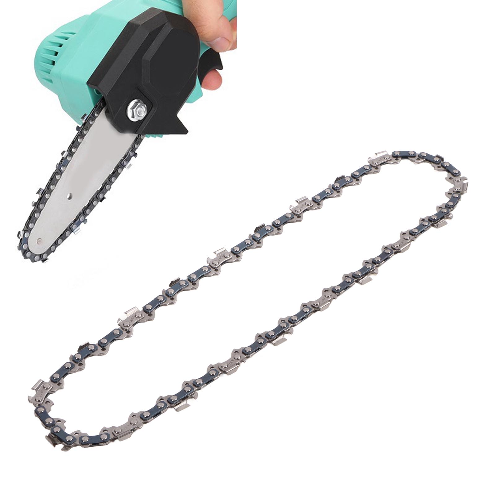 Verkauf Von 2 Zehn Zoll Langen Kettensägenketten, Metallsägeketten, Antriebsketten Und Führungsplatten Für Mini-kettensägen, Holzschneidzubehör