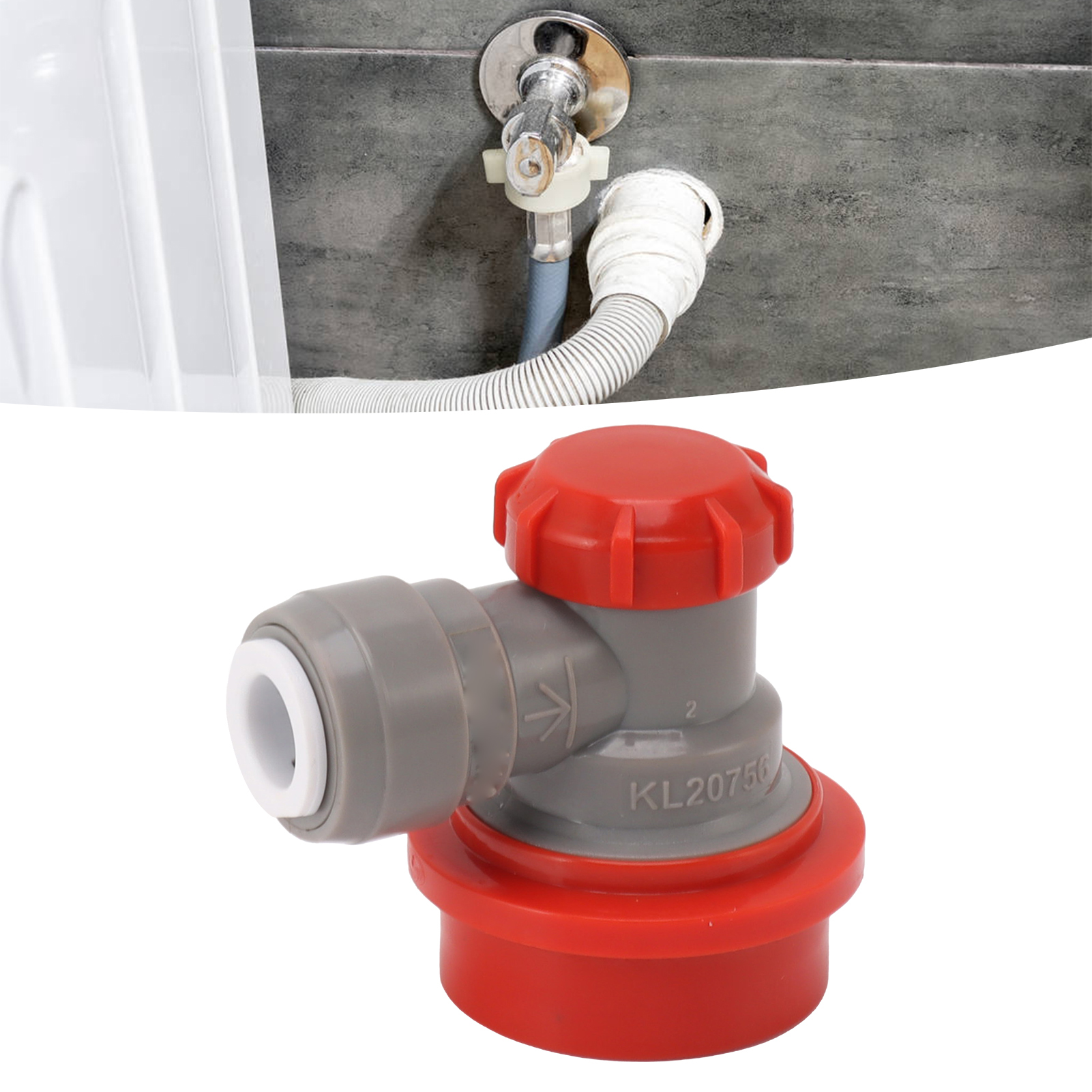 5/16"-doppelverriegelungs-schnellkupplung, Kugelverriegelung, Schnellkupplungsvorrichtung, Gaseinlass, Rotes Gas