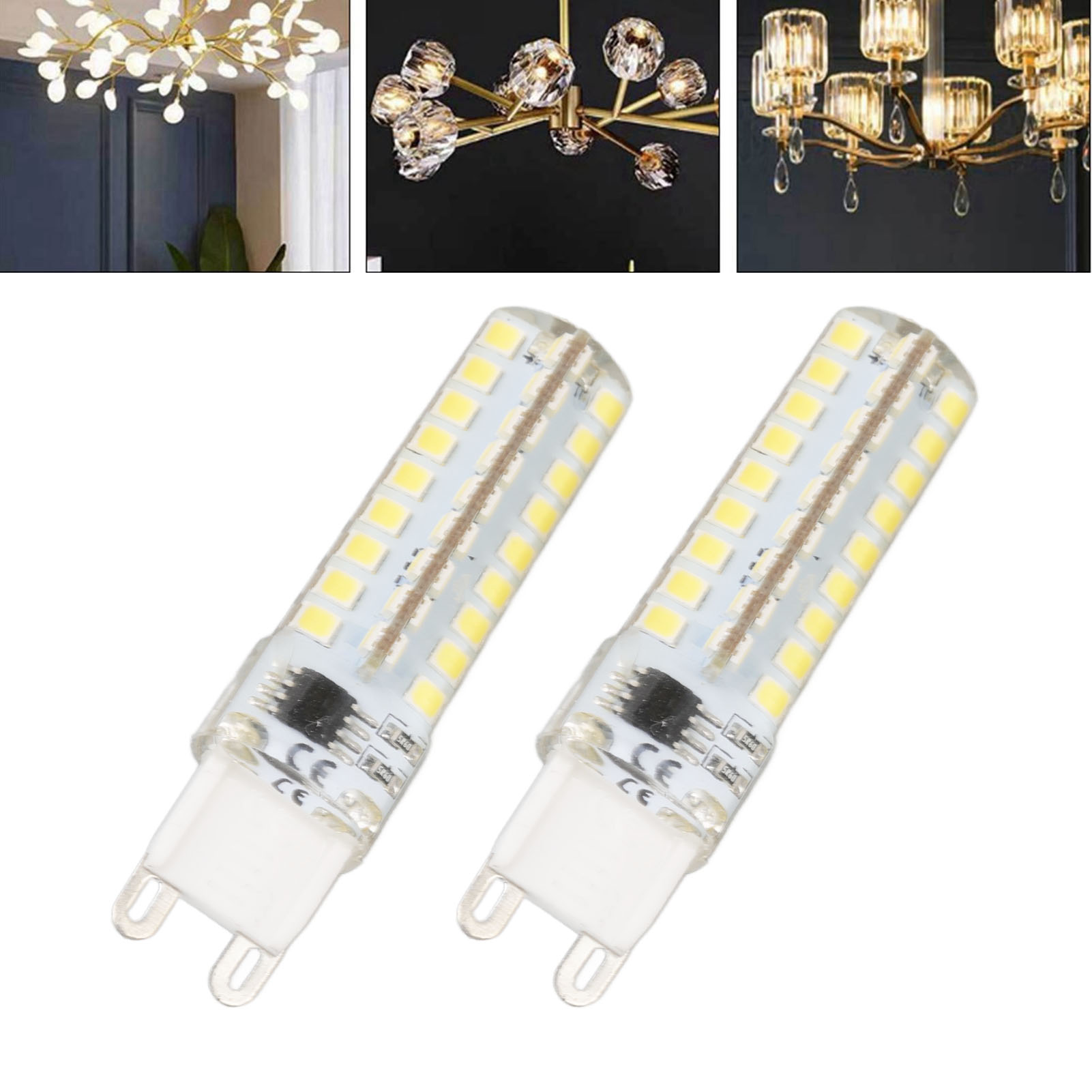 5w 450lm Dimmbare G9-glühbirne Für Die Heimbeleuchtung, Geeignet Zum Ersetzen Von Tischlampen, Wandleuchten Und Kronleuchtern.