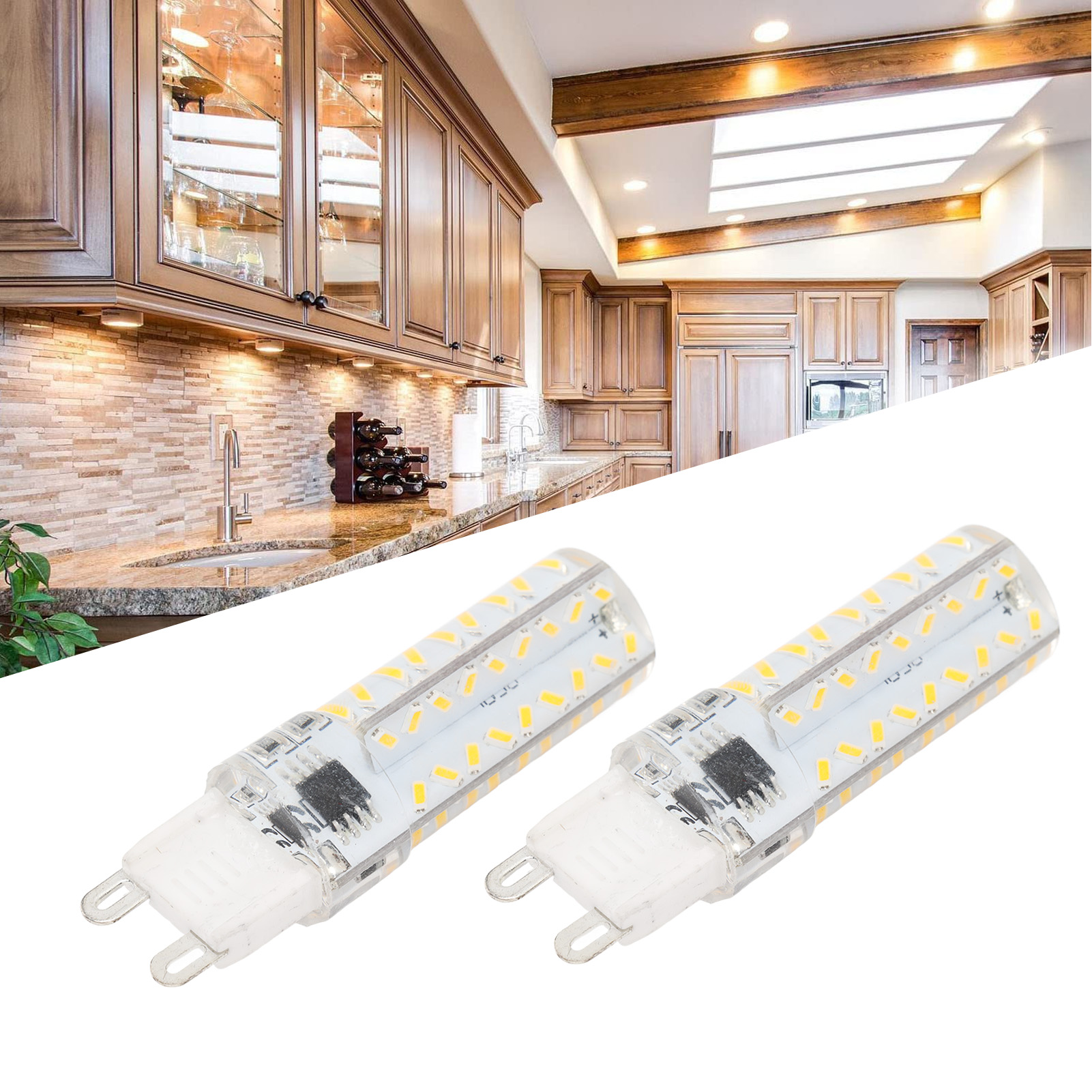 G9 5w 3000k Warmweiße 72 Led-pendelleuchte, Flimmerfrei, Mit Dimmer