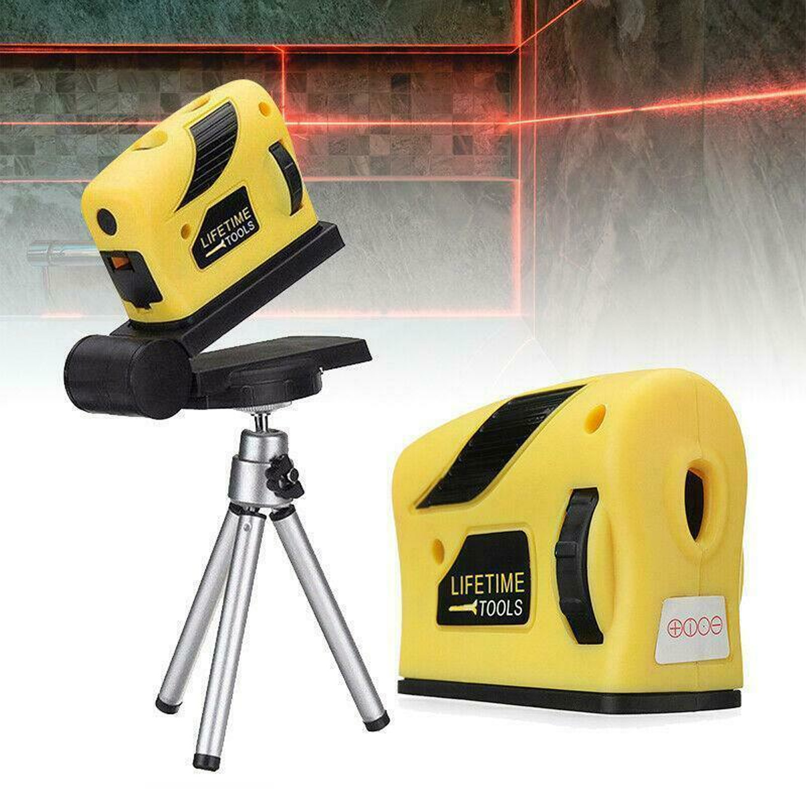 360° Verstellbares Laser-linienzeichengerät Mit Unterstützung Für Das Zeichnen Von Diagonalen