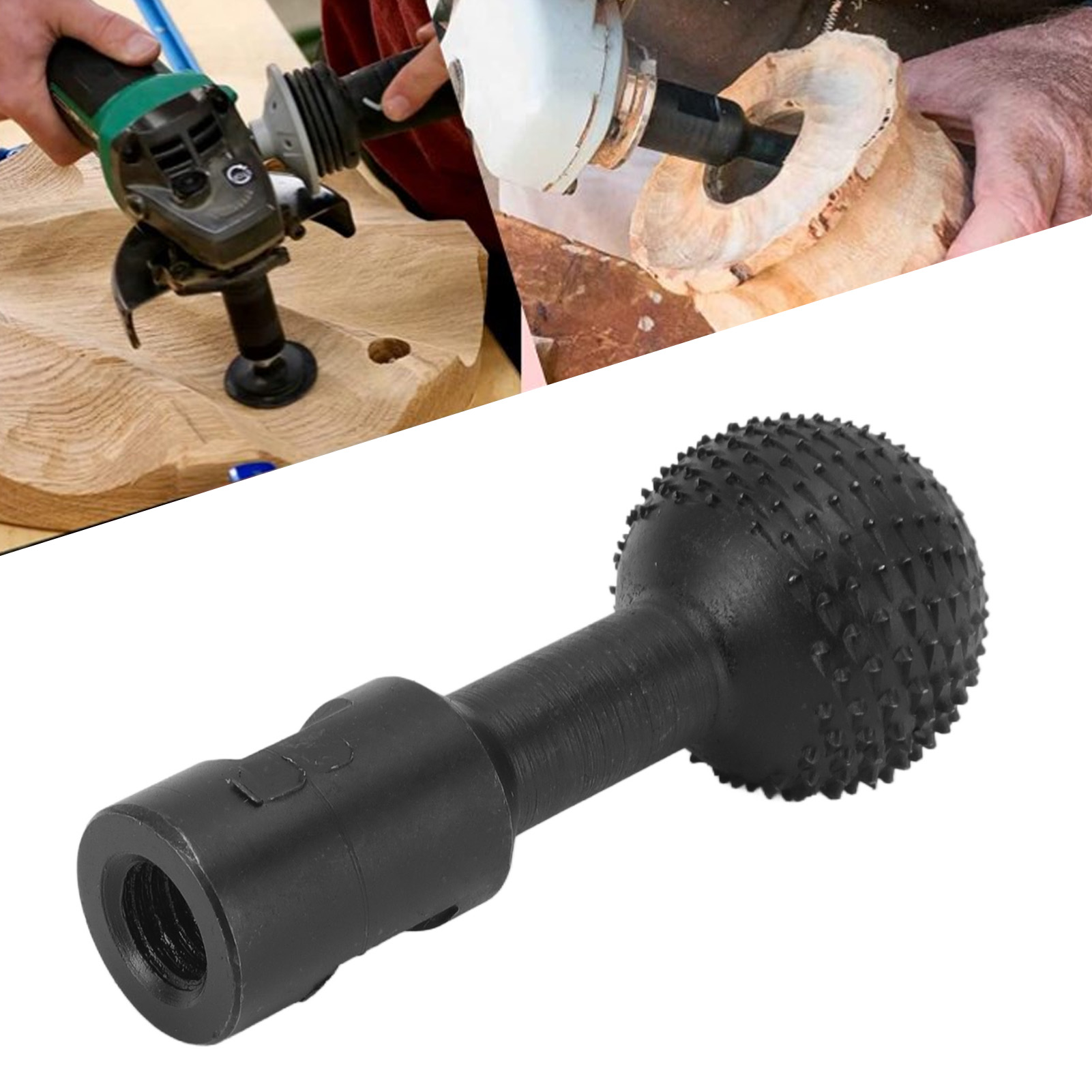 Kugelförmiger Holzmeißel Mit Kugellager, Geeignet Zum Gravieren Mit Einem Winkelschleifer