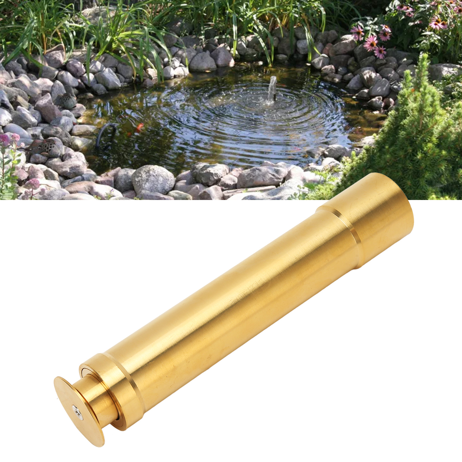 g1" Aufsteigender Halbkugelförmiger Pilzbrunnen", Musikbrunnen, Gartendüse