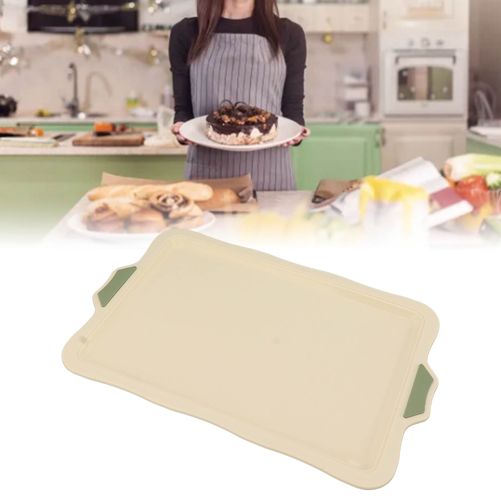 Antihaftbeschichtete Silikon-toastform, Leicht Zu Entformen, Flacher Boden, Hitzebeständig, Große Kuchenform, Kuchenform Für Selbstgebackene Kuchen.