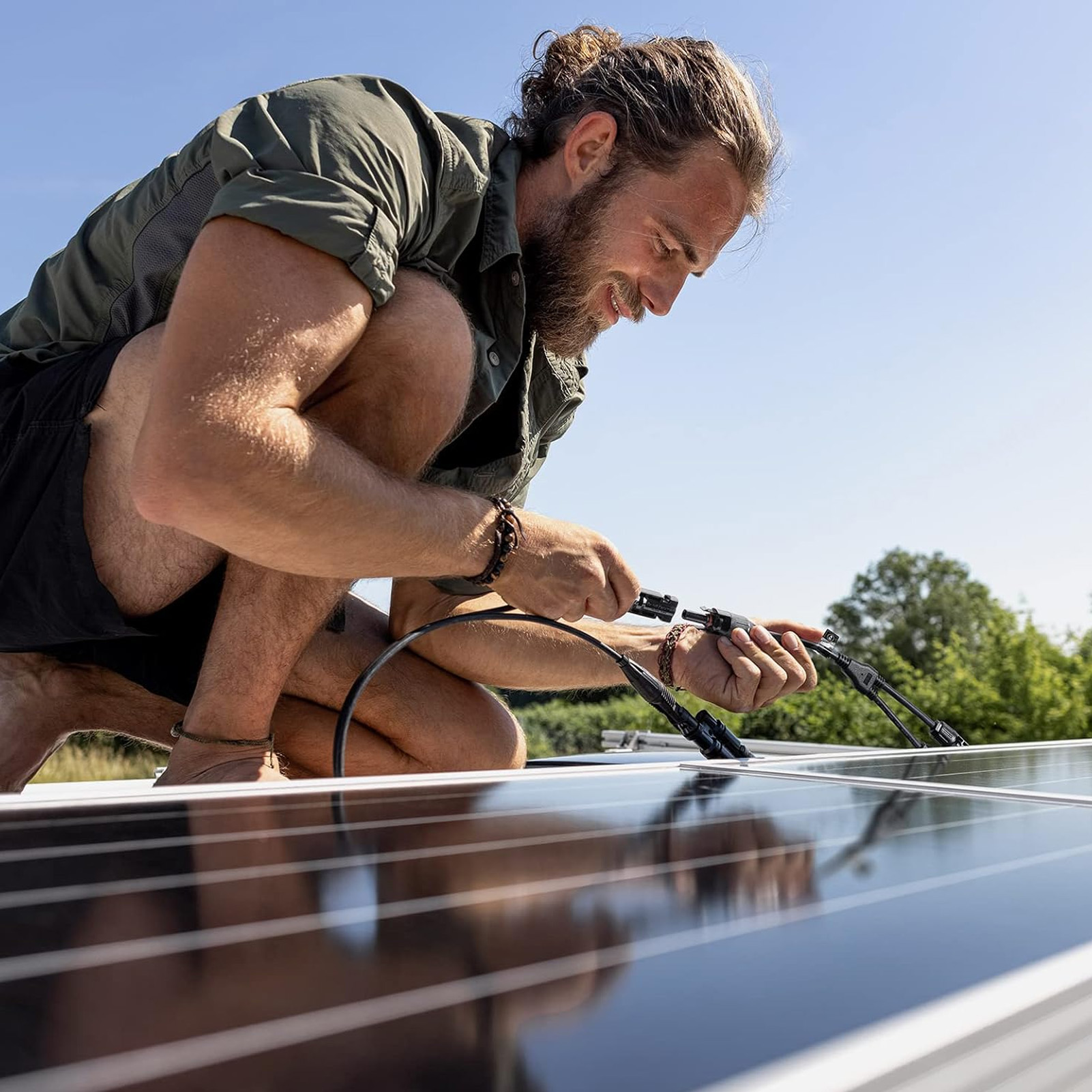 Mc4 Y-adapterstecker 2 Auf 1, Mc4 Parallelstecker Für Mehrere Solarmodule