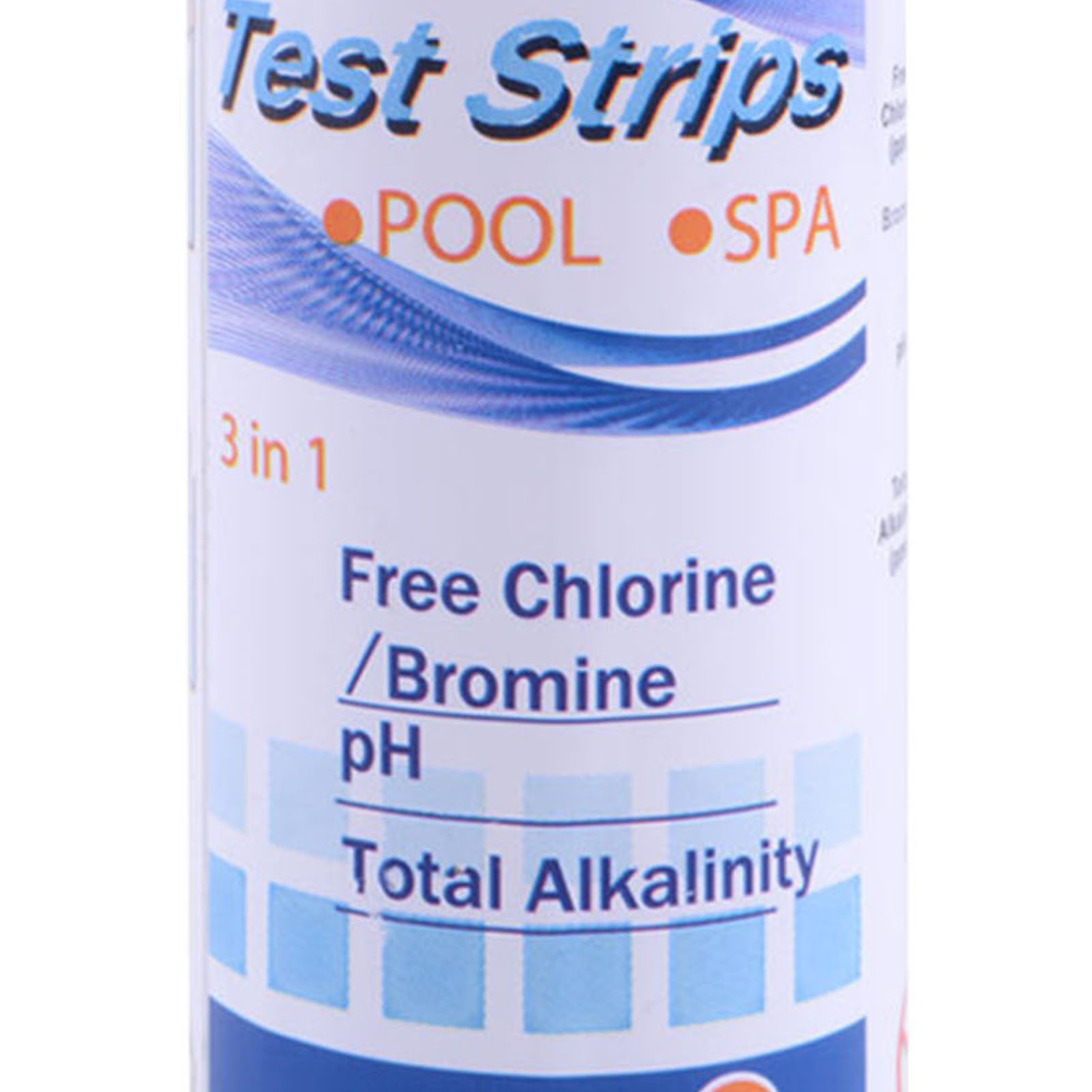 Teststreifen Für Die Schwimmbadwasserqualität: Ph-wert, Säure-/alkalinität, Gesamthärte, Chlor Und Mehr (3-in-1-teststreifen).