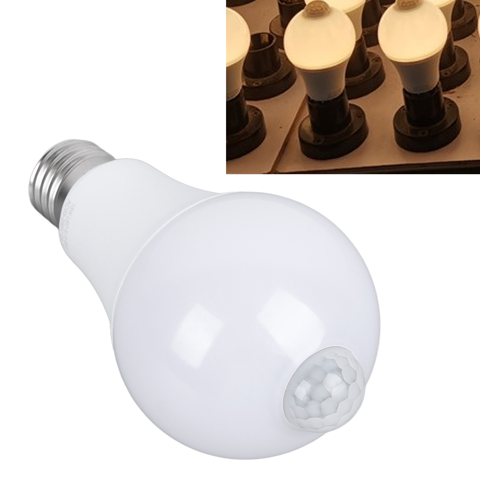 Led-bewegungsmelder-glühbirnen, Bewegungsaktivierte Glühbirnen, Infrarot-bewegungsmelder.