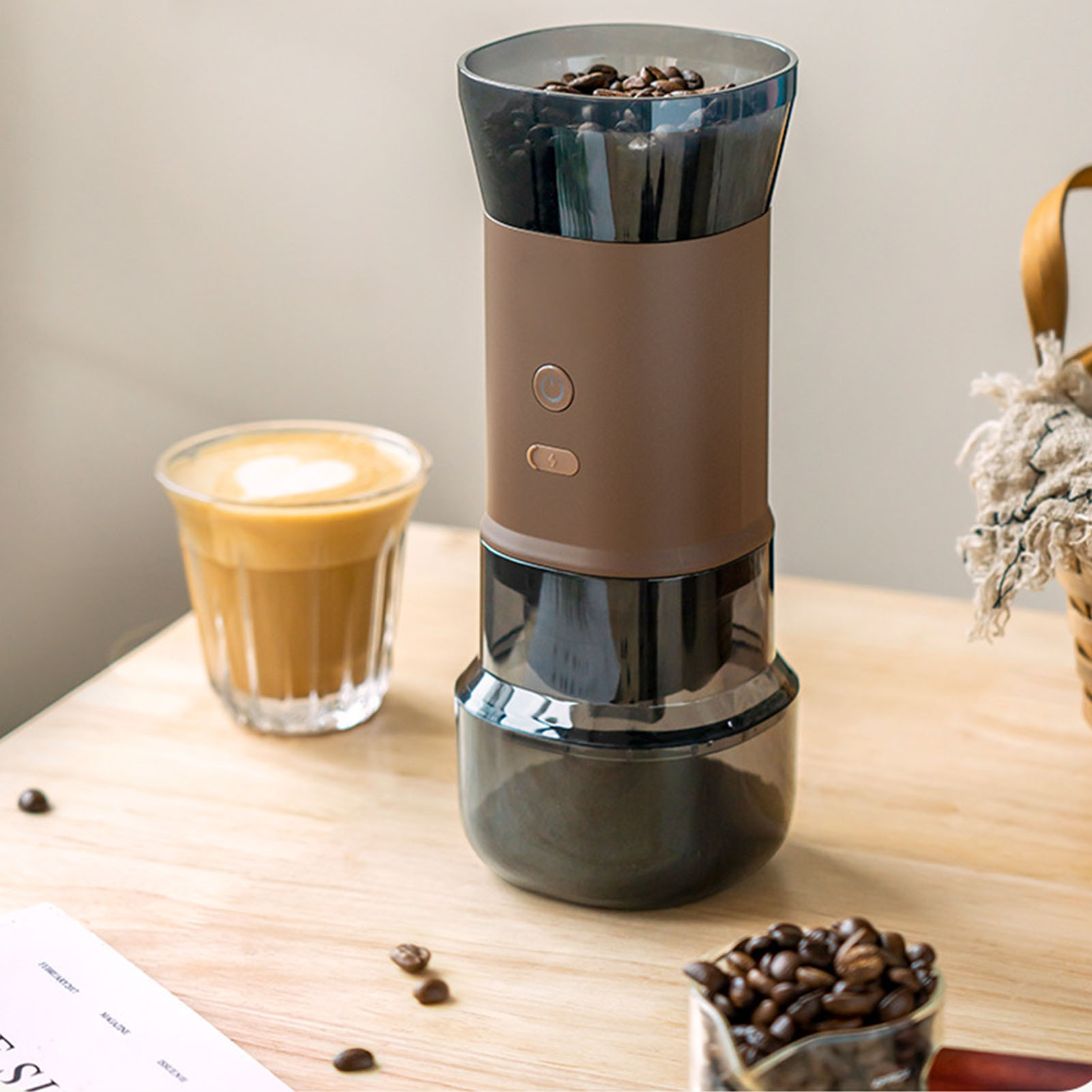 Icafilas Kaffeemühle/mixer/elektrische Kaffeemühle/kaffeemühle Mit Großem Fassungsvermögen/küchenmaschine