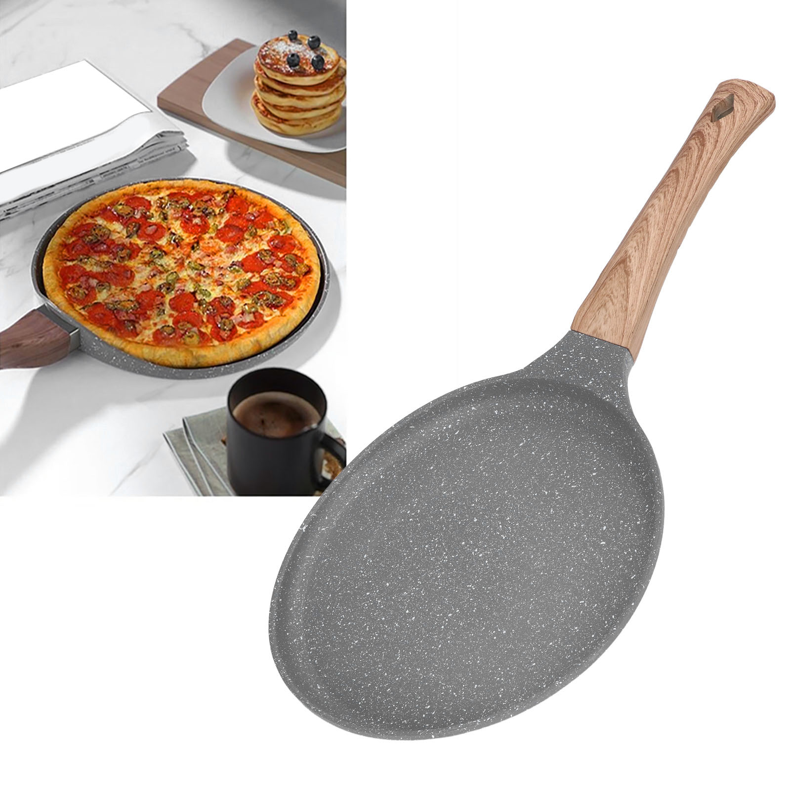 Sternengraue, Mehrstöckige Kuchenform, Pizzablech, Crêpe-maker, 28 Cm Durchmesser
