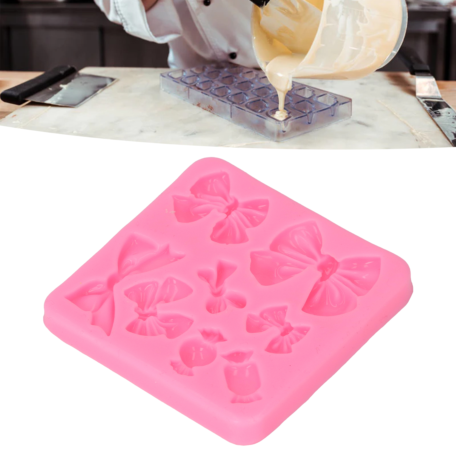 Silikonformen, Formen Zum Dekorieren Von Fondant- Und Schokoladenkuchen, Diy-backwerkzeuge