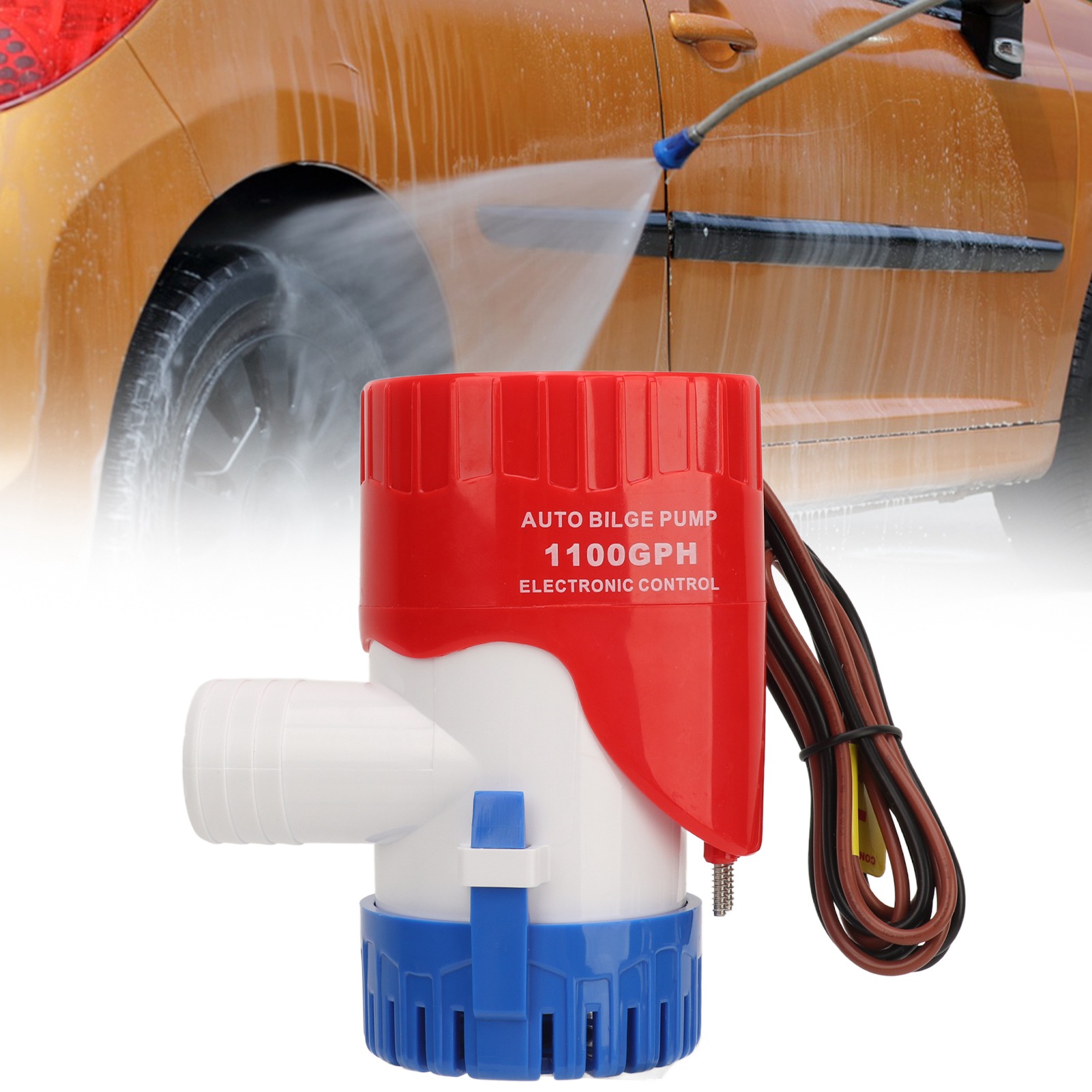 Automatische Elektrische Wasserpumpe Für Schwimmbäder, Whirlpools, Teiche, Gleichstrom-entwässerungspumpen, Automatische Tauchpumpen, Wasserpumpen Für Yachten Und Boote Mit Elektronischen Schaltern, 1