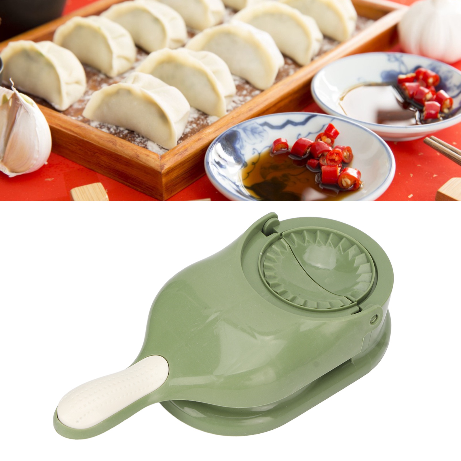 Küchenhelfer Für Die Einfache Zubereitung Von Ravioli, Ravioli-teigroller, Nudelpresse, Dampfgarer Für Brötchen, Ravioli-nudelpresse Für Küche Und Haushalt, Grün