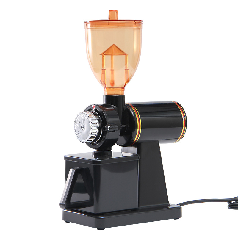 Halbautomatische Siphon-kaffeemühle, Kleine Gewerbemühle, Elektrische Kaffeemühle Für Den Hausgebrauch, Schwarz, 220 V, Europäischer Standard.