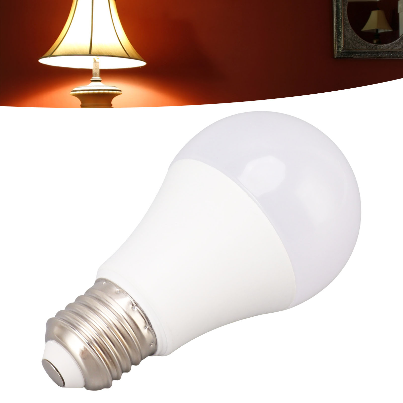 A60 9w E27 Smart Led-lampe Mit Dimmbarer Rgb-beleuchtung, Wlan, App-steuerung, Alexa-steuerung, Google Smart Speaker-steuerung Und Cct-farbtemperaturanpassung.