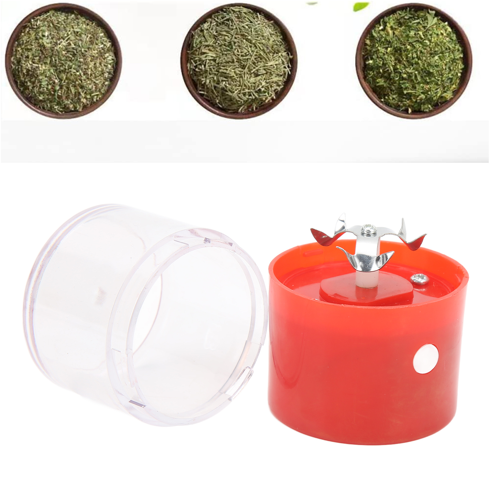 Tragbare Zigarettenmühle, Kleine Wiederaufladbare Zigarettenmühle, Rotes Zigarettenset