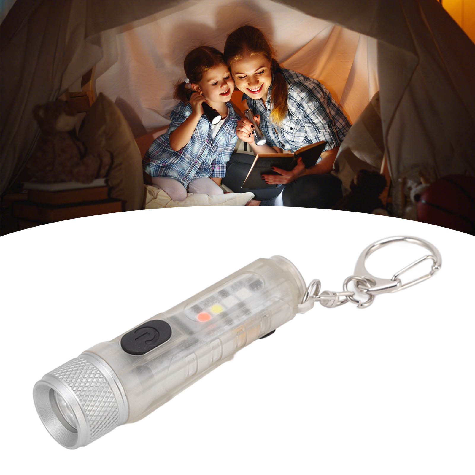 Multifunktionale, Per Usb Aufladbare Taschenlampe, Tragbare Mini-led-taschenlampe Mit Hoher Lichtintensität, Ultrahell Und Mit Großer Reichweite Für Den Einsatz Im Freien.