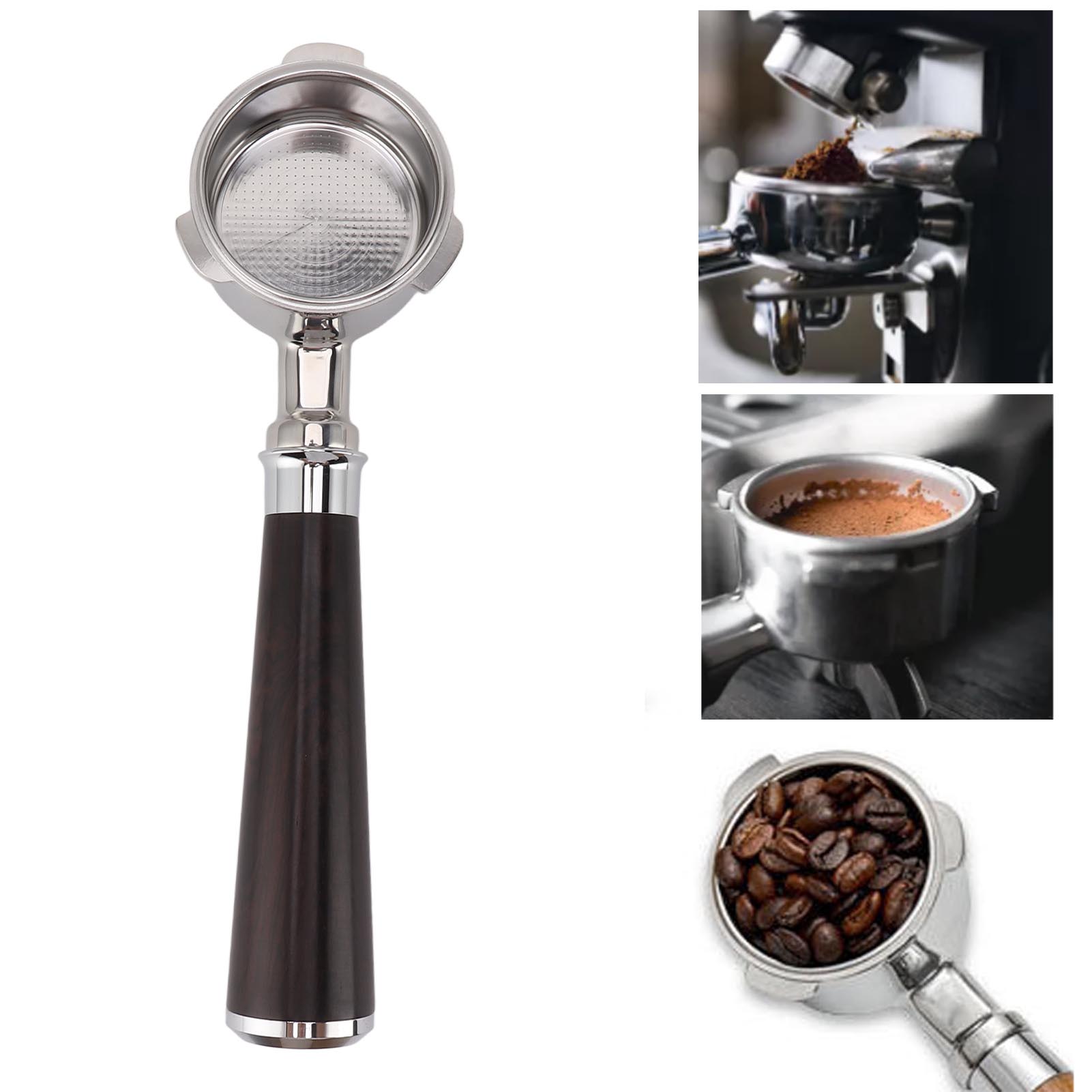 51 Mm Edelstahl-dreigriff-bodenlosgriff, Kompatibel Mit Donlim/petrus/little Bear/netease Yanxuan Kaffeemaschinen, Modell A, Farbe: Lila Sandelholz.