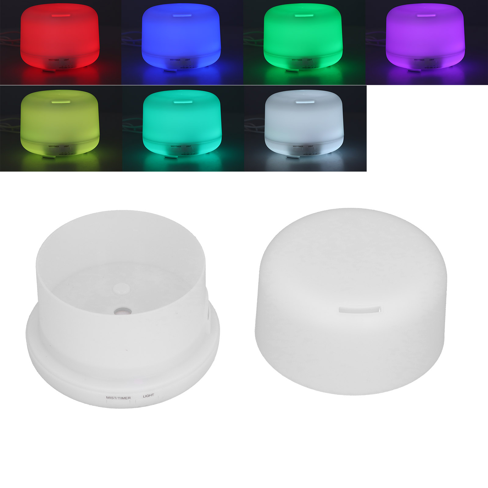 300-ml-diffusor Für Ätherische Öle, Mini-aromatherapie-luftbefeuchter Mit Nachtlicht, Usb-betrieben