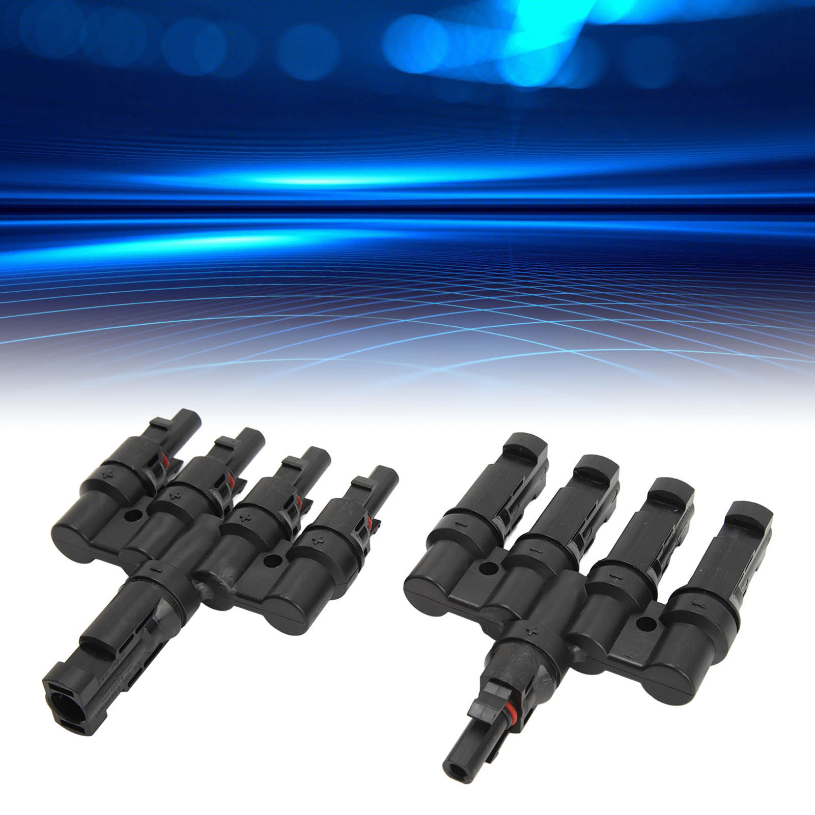 Photovoltaik-t-stecker, 1-zu-4-photovoltaik-adapter, Photovoltaik-parallelanschluss