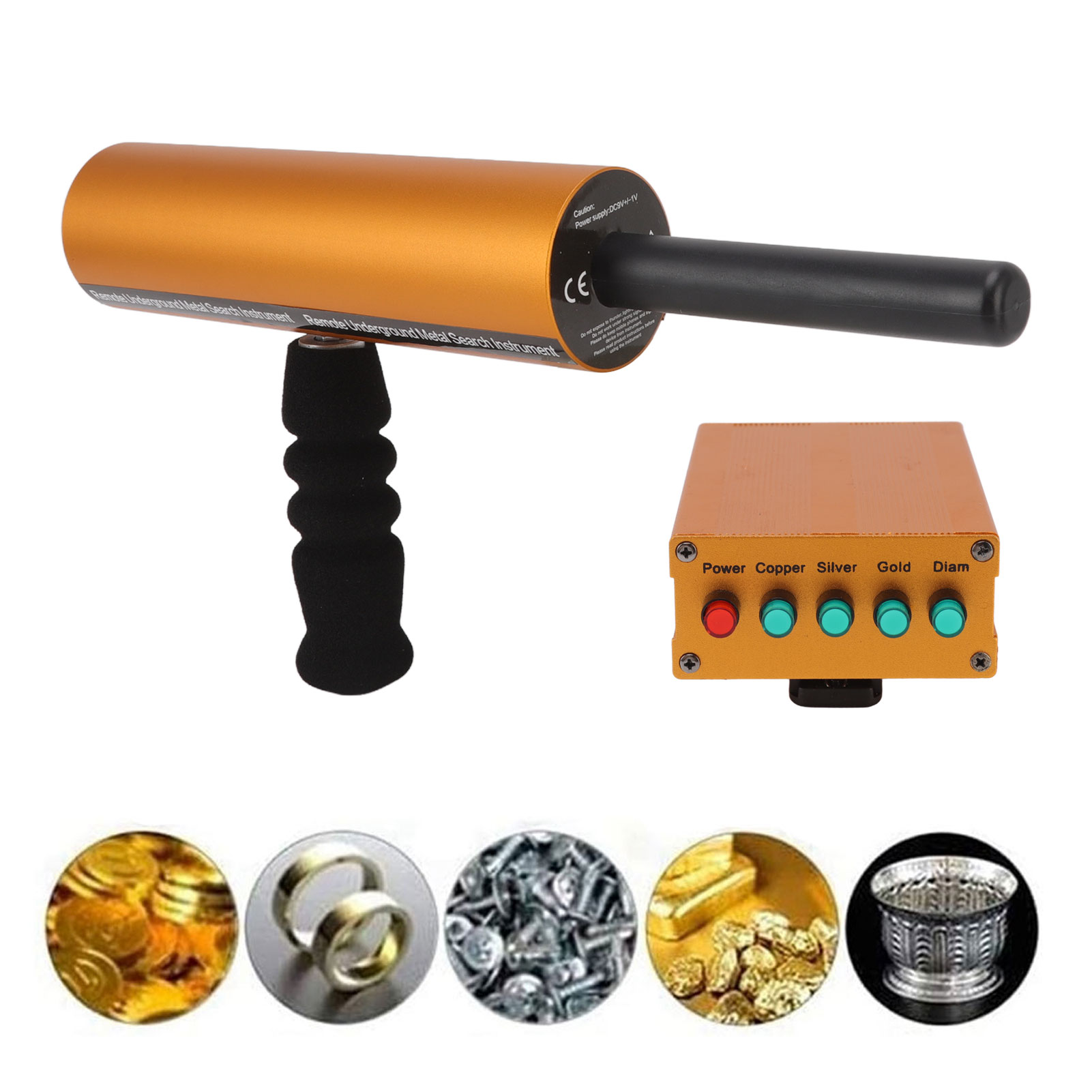Aks Metalldetektor-suchsystem Mit Einer Tiefe Von 14 Metern, Einer Reichweite Von 800 Metern, Einem Metalldetektor-scanner, Einem Europäischen Standard 100-240v Für Gold.