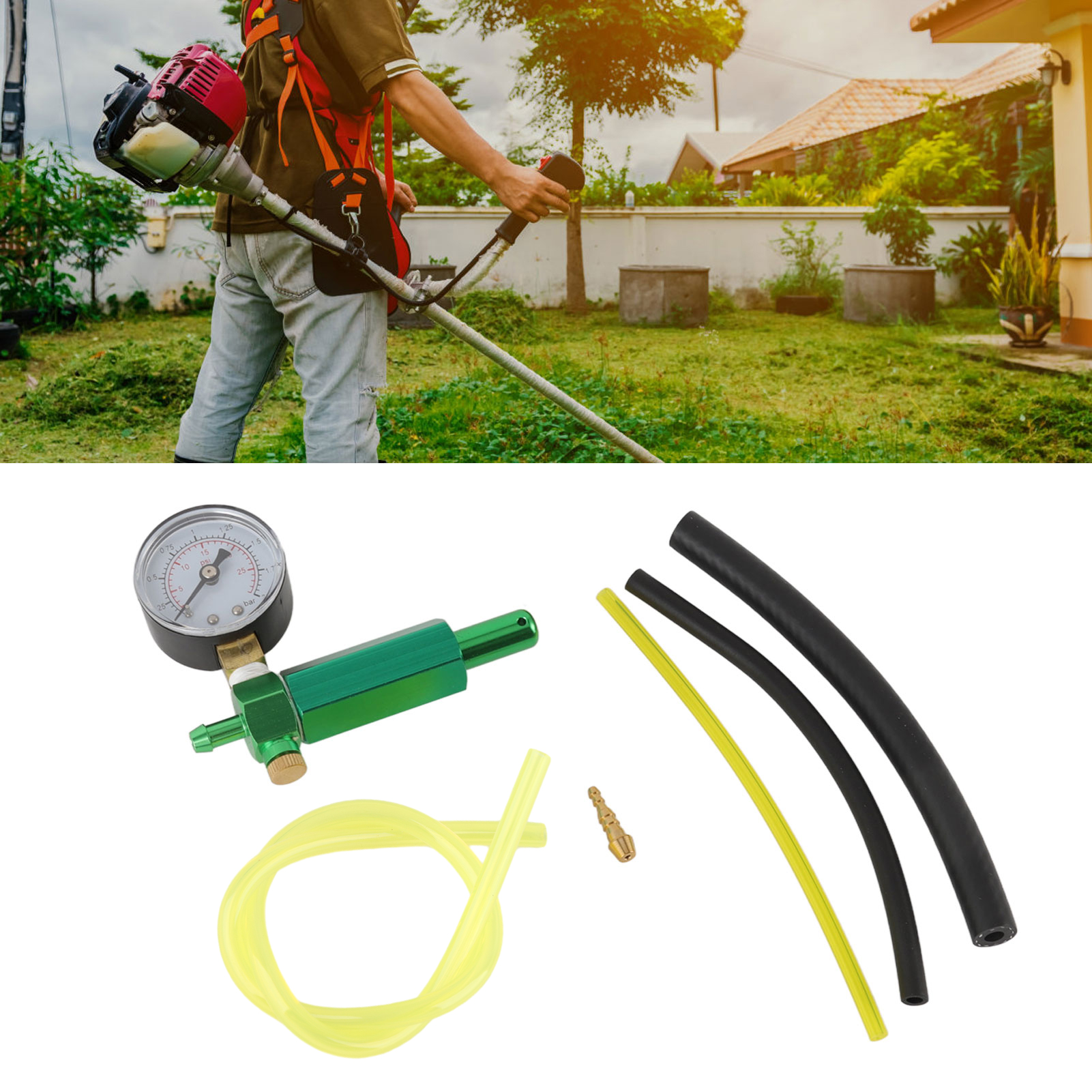 Geeignet Für Lecksuchgeräte Und Manometer An Rasenmähervergasern, Kompatibel Mit Walbro 57-21-1.
