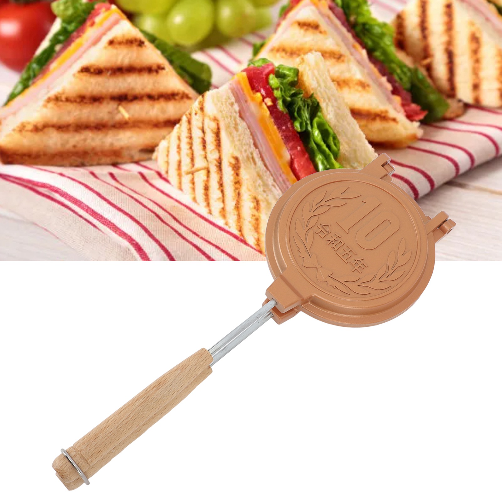 Abnehmbare Sandwichzange, Sandwichbackblech, Antihaftbeschichtetes Toastbackblech