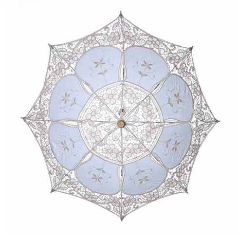 Weißer Spitzen-sonnenschirm Für Hochzeiten, Foto-requisite, Hochzeitsaccessoires, Beige – Kleine Größe