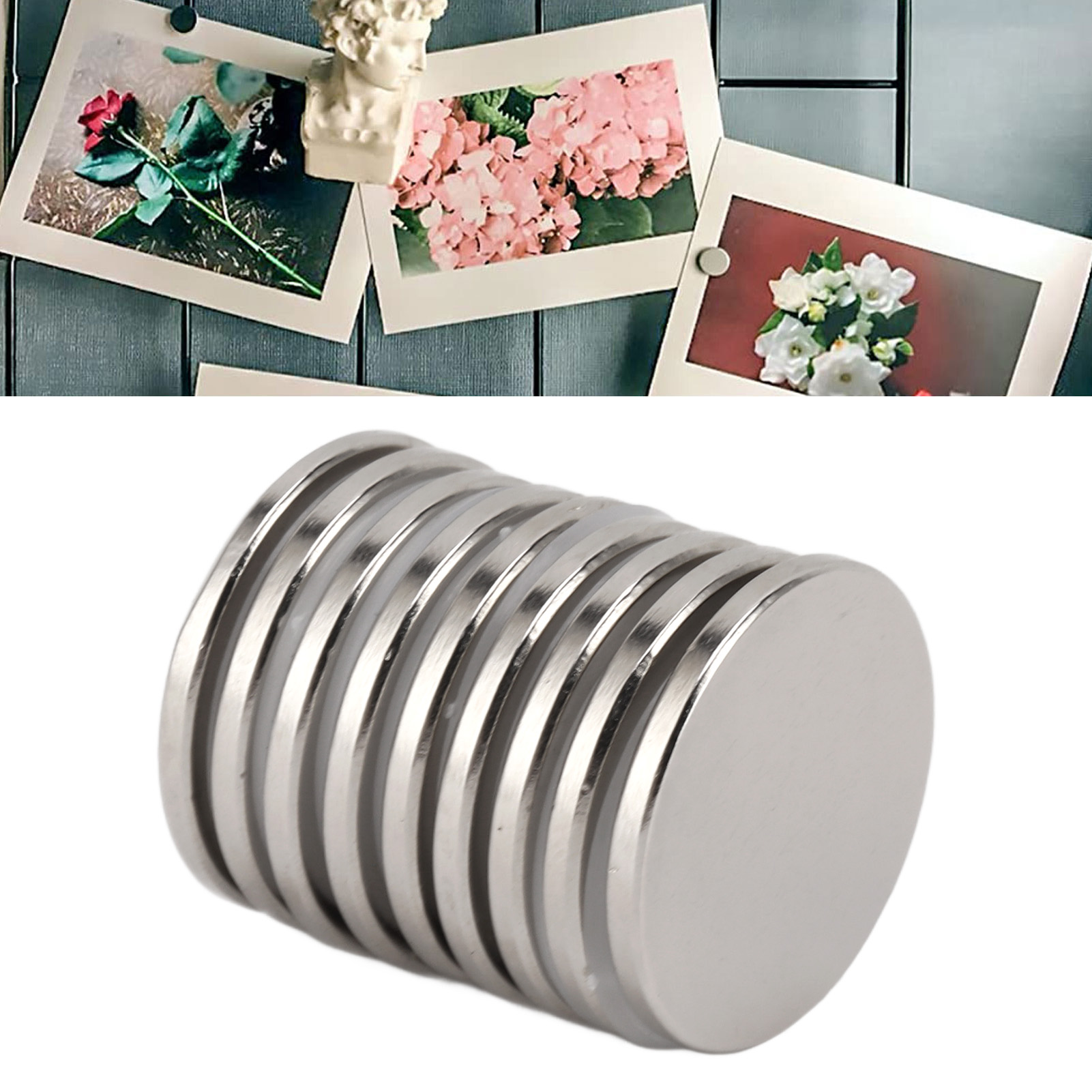 Runder Magnet 30 X 3 Mm, Starker Neodym-magnet, Neodym-eisen-bor-magnet (seltenerdmagnet).