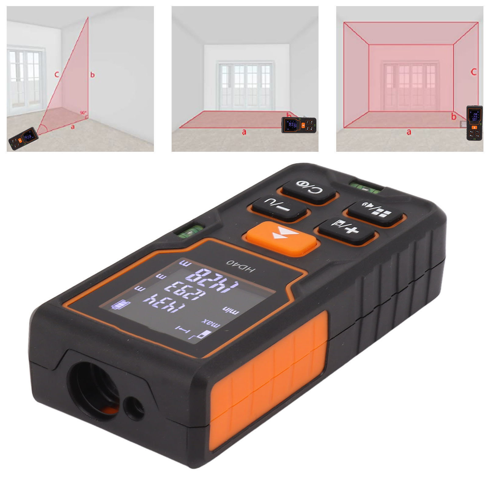 Hochpräziser Laser-entfernungsmesser, Laser-entfernungsmesser Zur Messung Von Distanzen Bis Zu 100 M.
