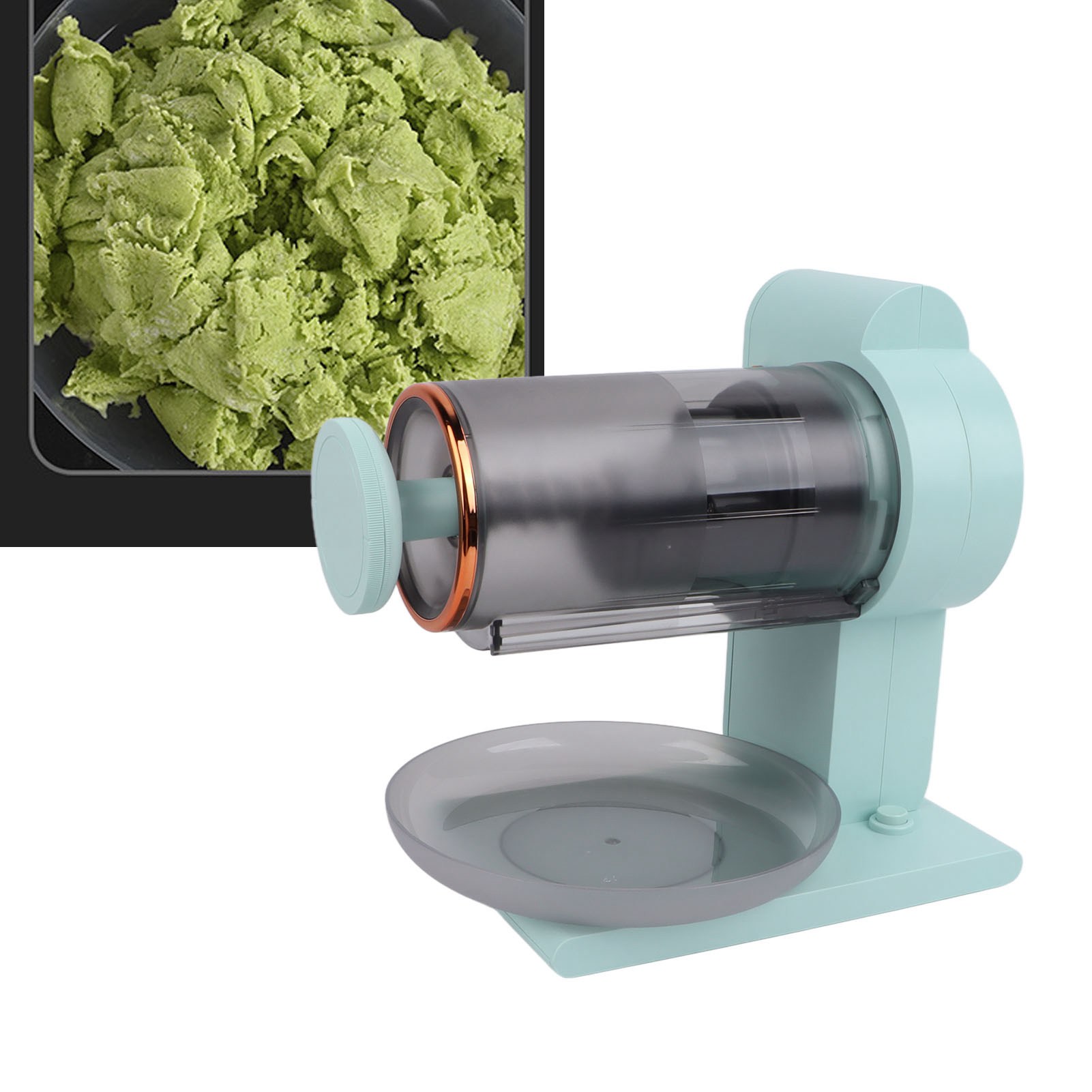 Vollautomatischer, Kabelloser, Tragbarer Elektrischer Eiscrusher Für Küche, Eiscrusher, Schneeflocken-eiswürfelbereiter, Kleiner Eiscrusher Für Zuhause, Usb