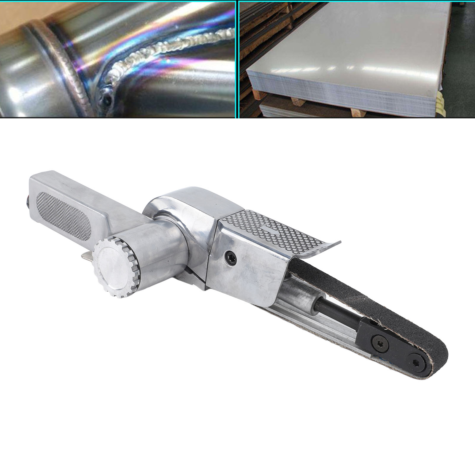 520 X 20 Mm Bandschleifer, Druckluftschleifer, Druckluft-winkelschleifer, Bandpoliermaschine