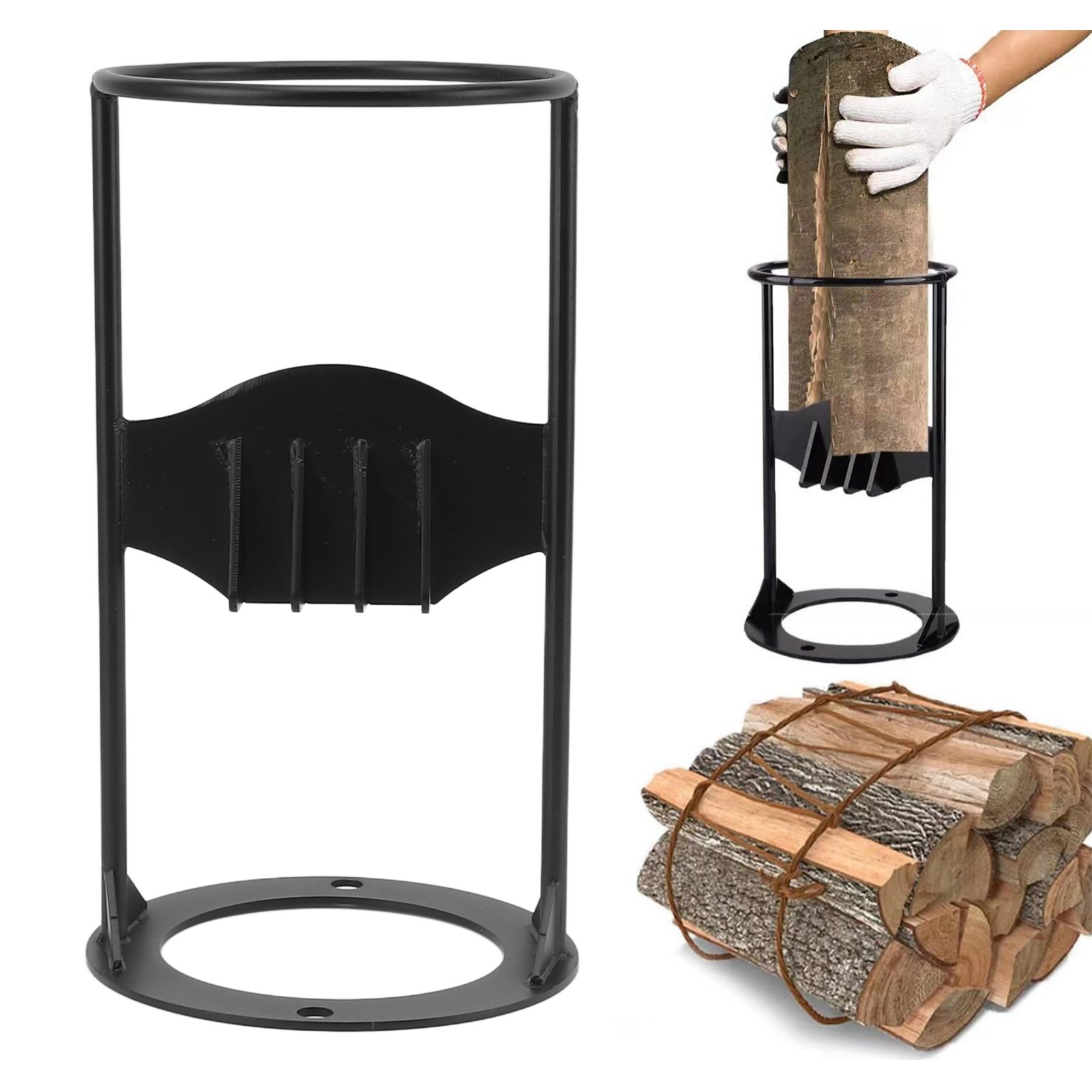 Holzspalter, Holzspalter Für Den Außenbereich, Holzspalter Für Camping, Manueller Holzspalter, Holzspalter Im Großformat.