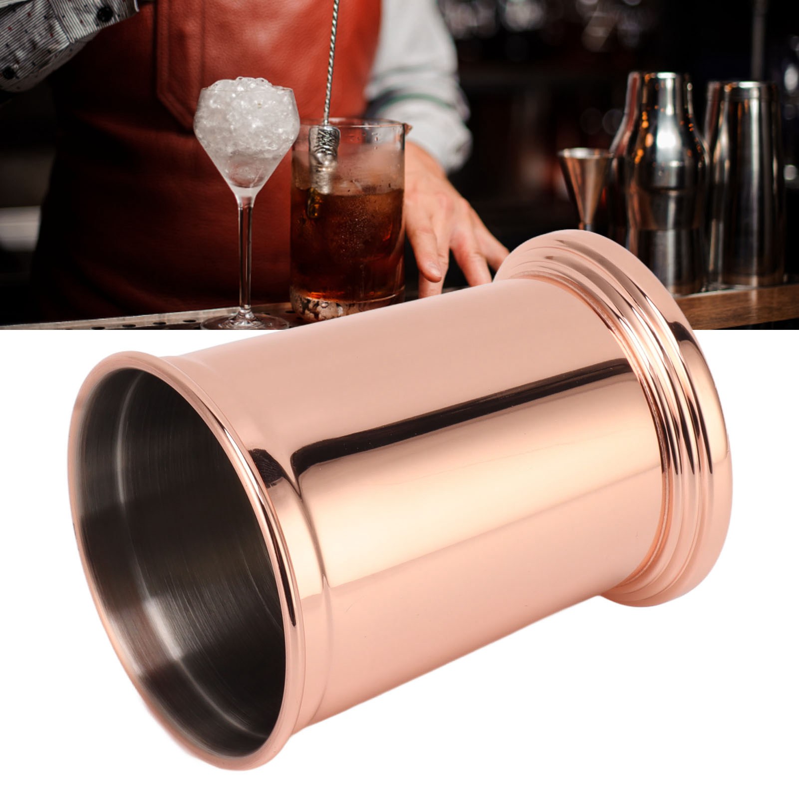Mint Julip Edelstahlbecher