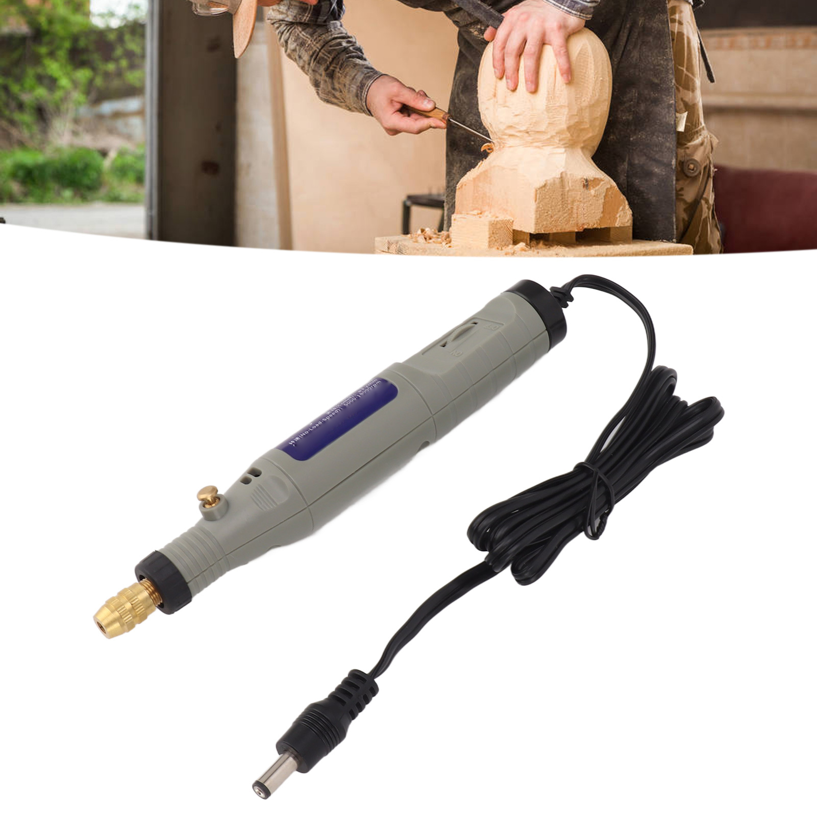 Mini-elektroschleifer 18v Zum Bohren, Schneiden, Gravieren Und Mit Drehzahlregelung (europäischer Standard 100-240v)