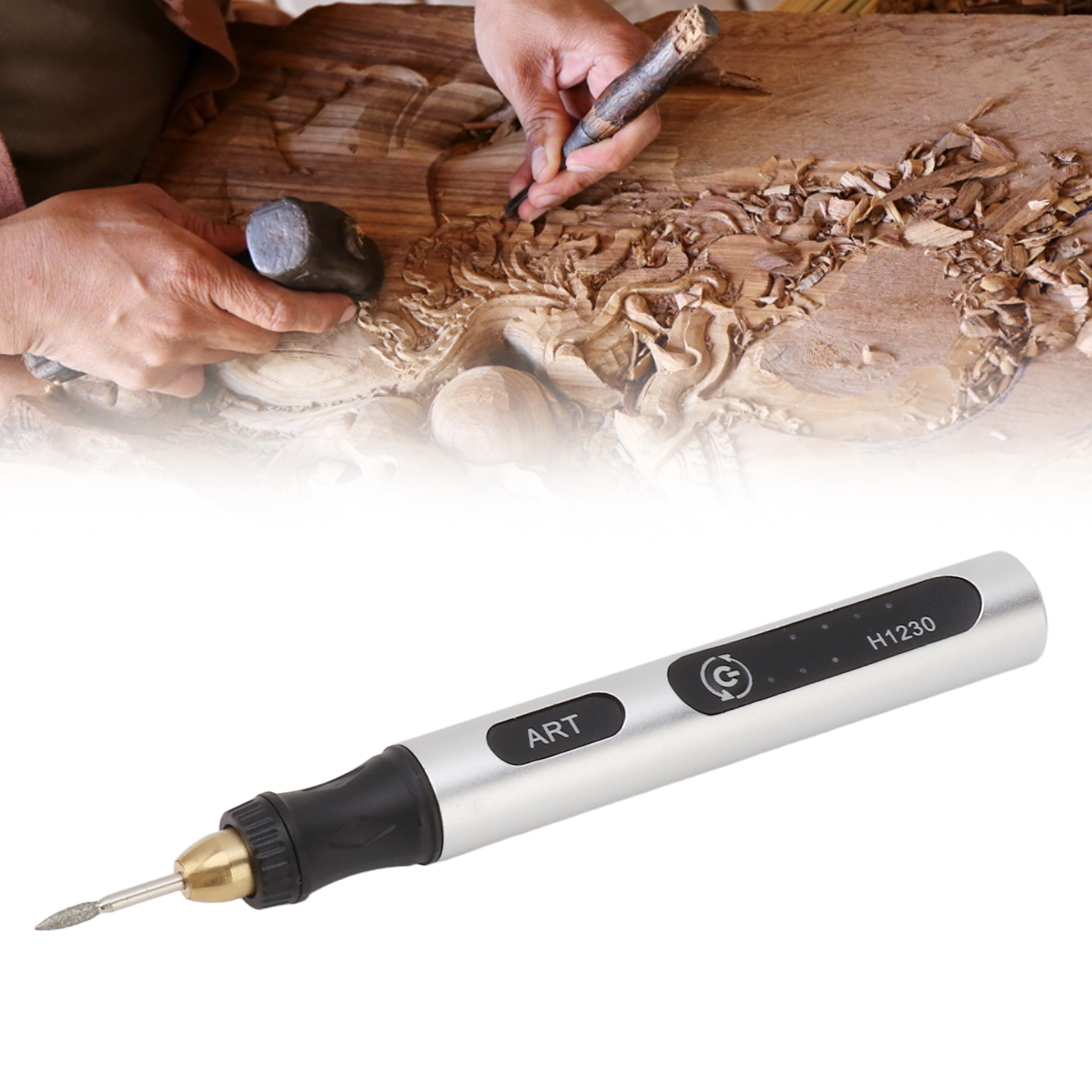 Mini-usb-elektroschleifer, Tragbares Polierset, Elektrische Werkzeuge Zum Jade-schnitzen, Miniatur-gravierstift